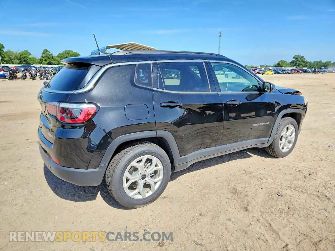 3 Photograph of a damaged car 3C4NJDBN6ST571694 JEEP COMPASS 2025