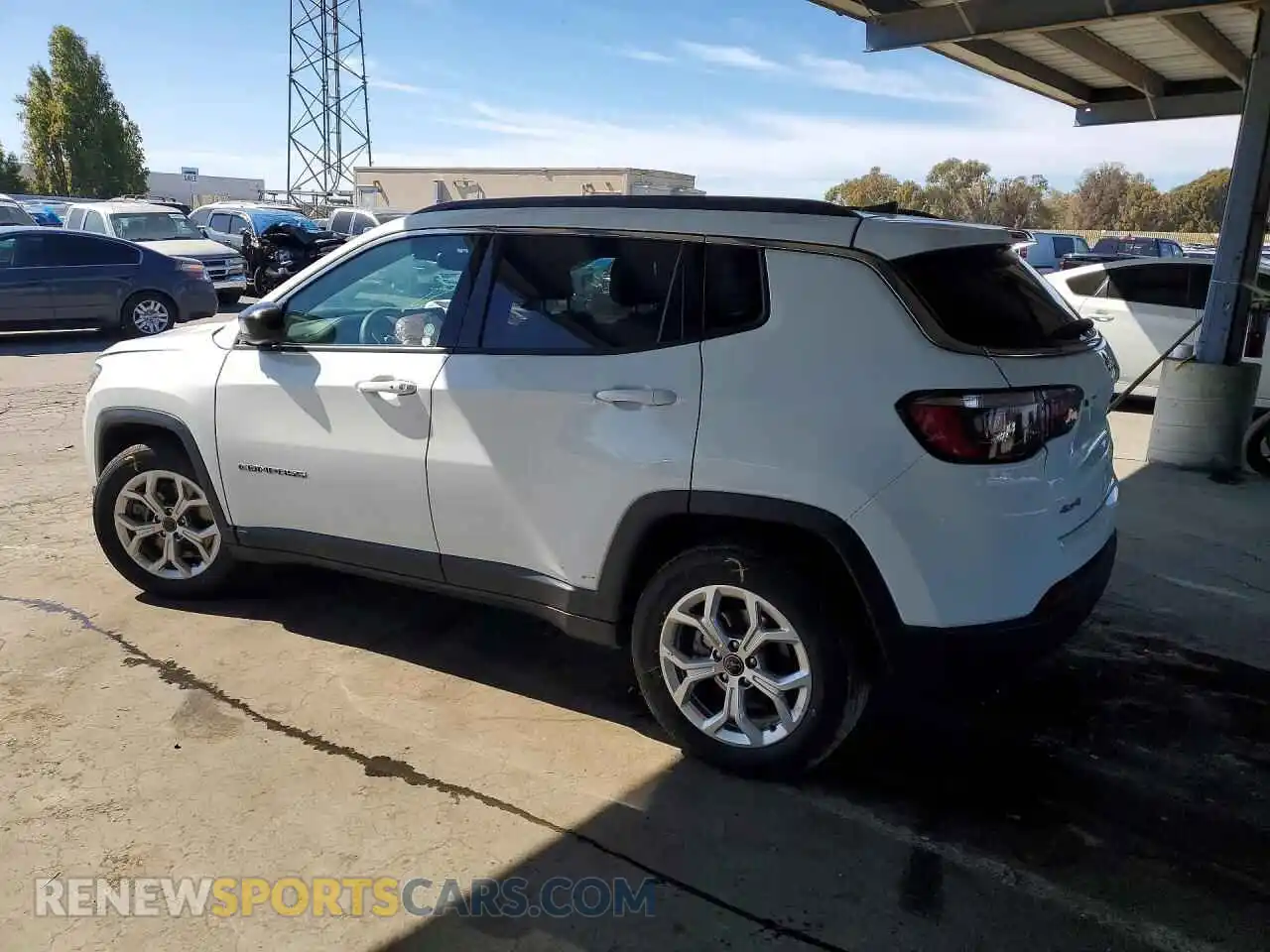 2 Photograph of a damaged car 3C4NJDBN7ST547758 JEEP COMPASS 2025