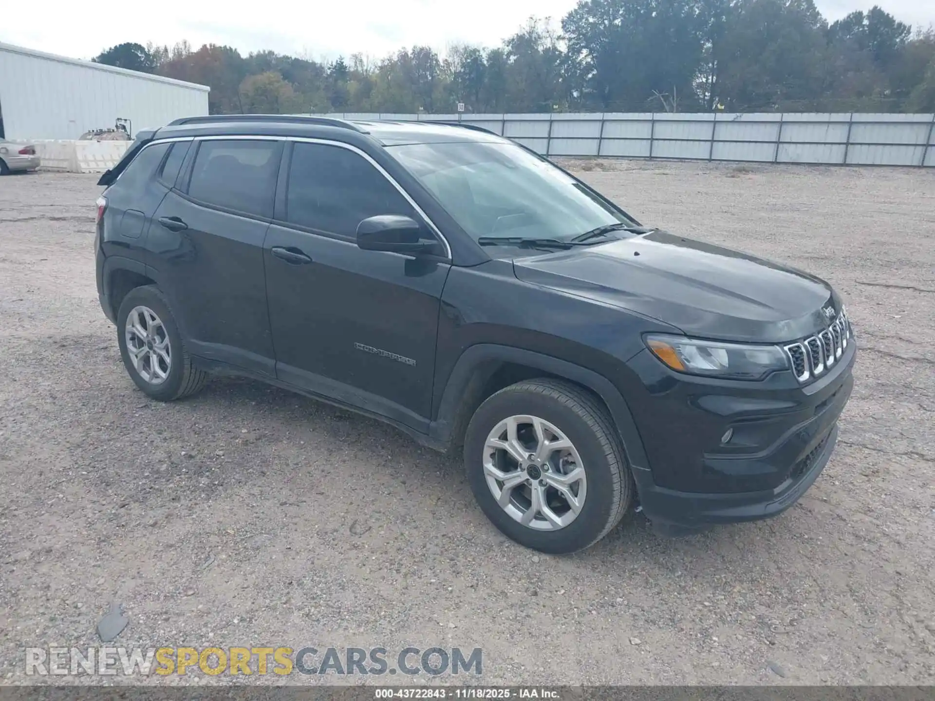 1 Photograph of a damaged car 3C4NJDBN7ST570702 JEEP COMPASS 2025