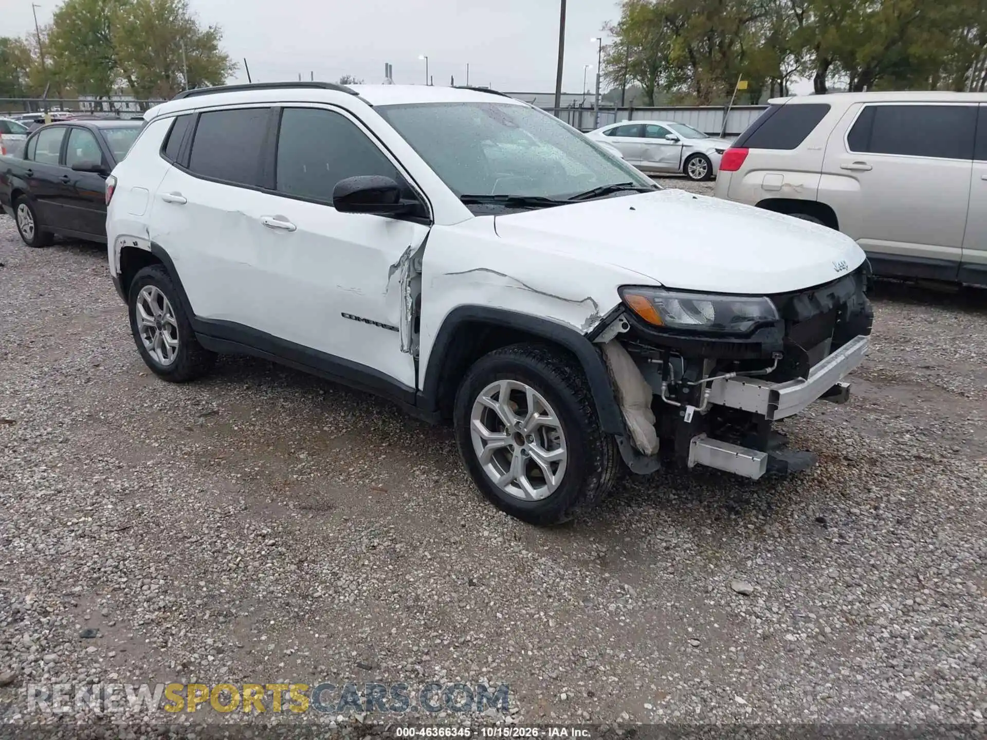 1 Photograph of a damaged car 3C4NJDBN7ST600734 JEEP COMPASS 2025