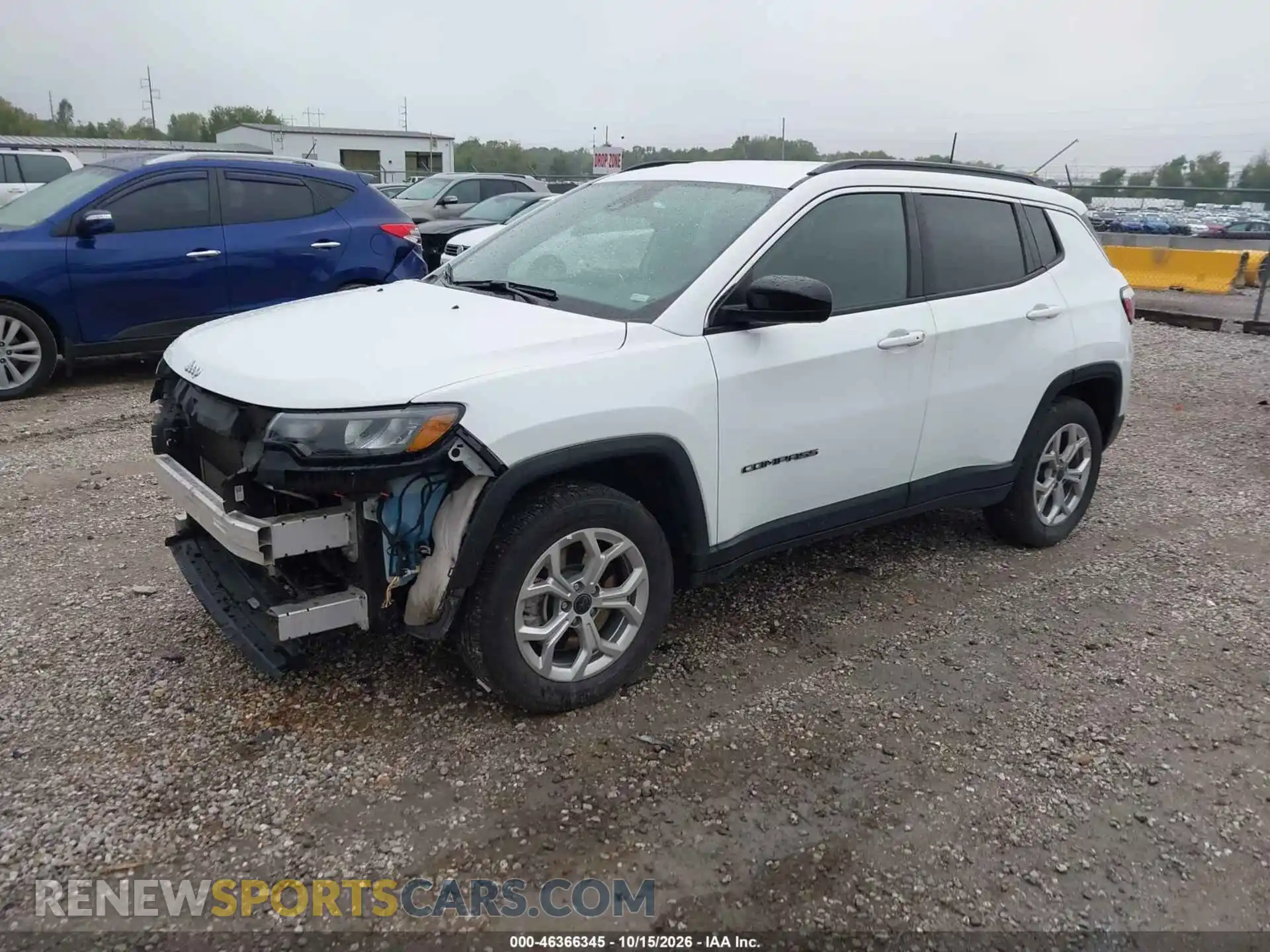 2 Photograph of a damaged car 3C4NJDBN7ST600734 JEEP COMPASS 2025