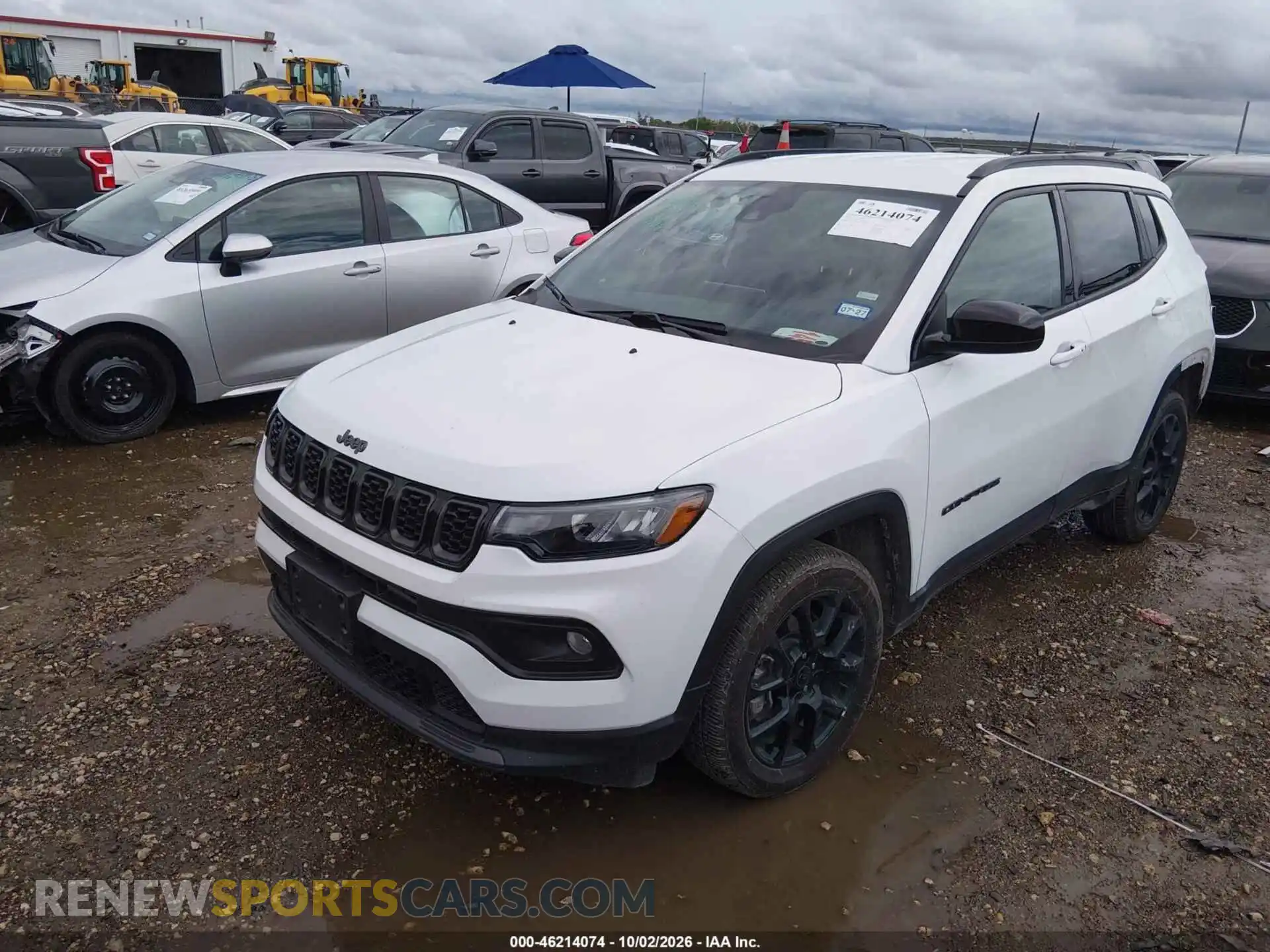 2 fotografías del automóvil dañado 3C4NJDBN7ST617985 JEEP COMPASS 2025