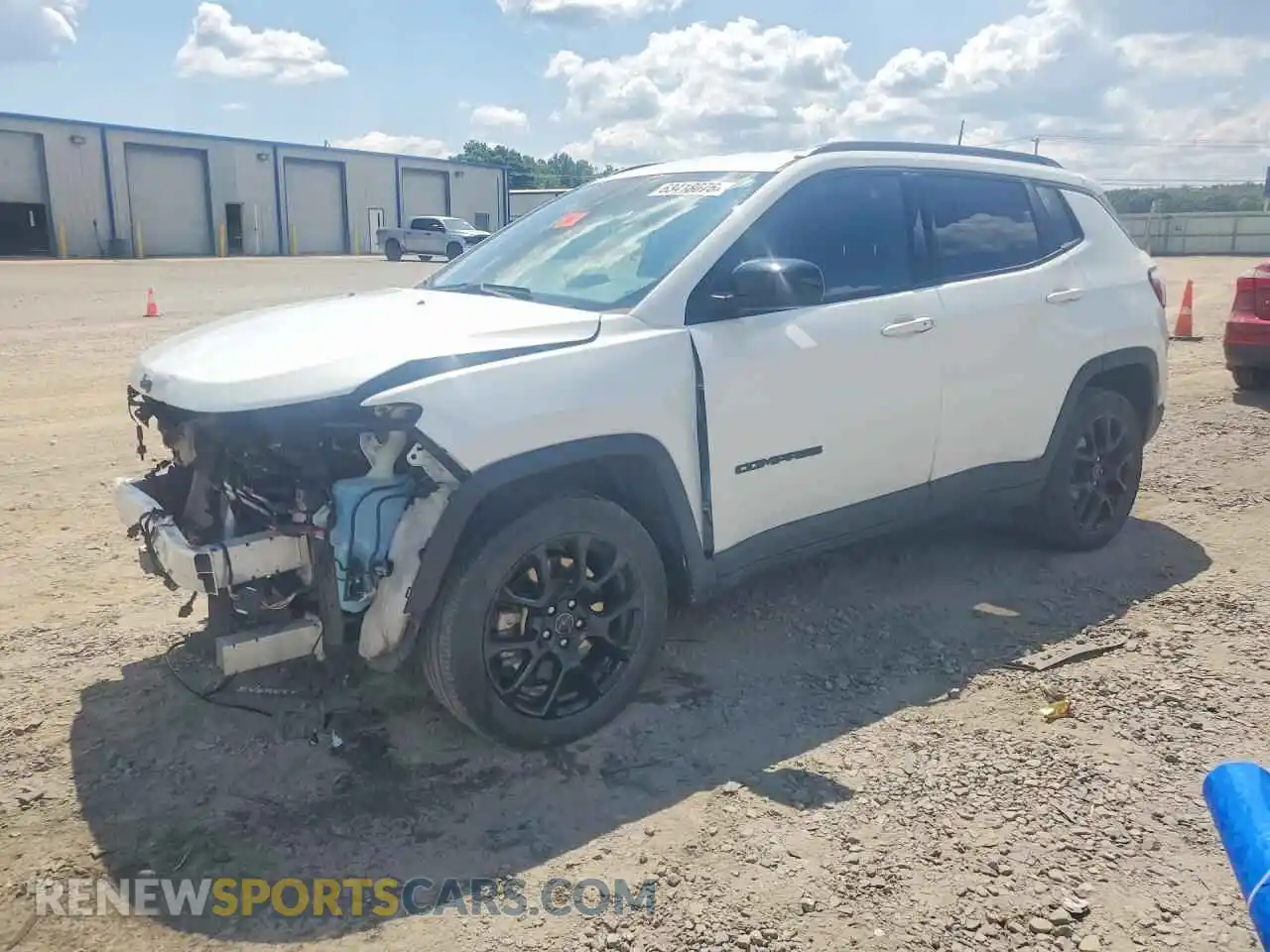 1 Photograph of a damaged car 3C4NJDBN8ST503946 JEEP COMPASS 2025