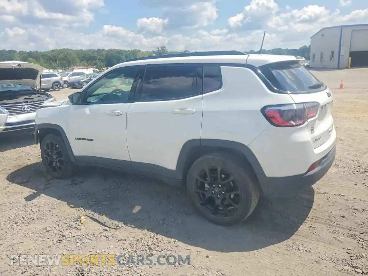 2 Photograph of a damaged car 3C4NJDBN8ST503946 JEEP COMPASS 2025