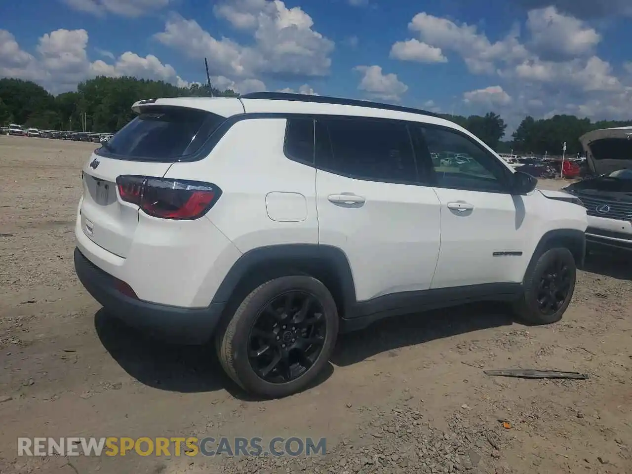 3 Photograph of a damaged car 3C4NJDBN8ST503946 JEEP COMPASS 2025