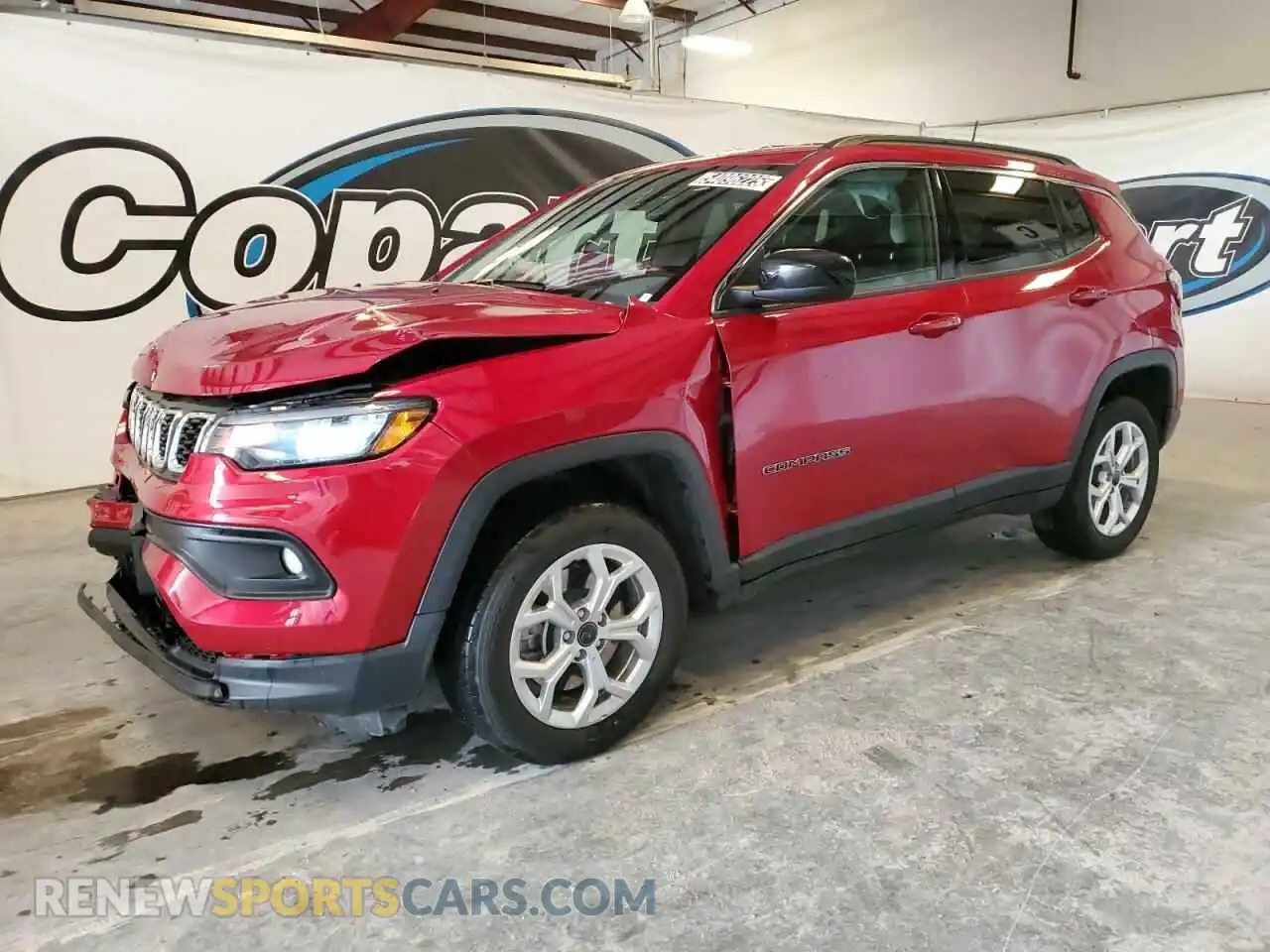 1 fotografías del automóvil dañado 3C4NJDBN8ST523534 JEEP COMPASS 2025