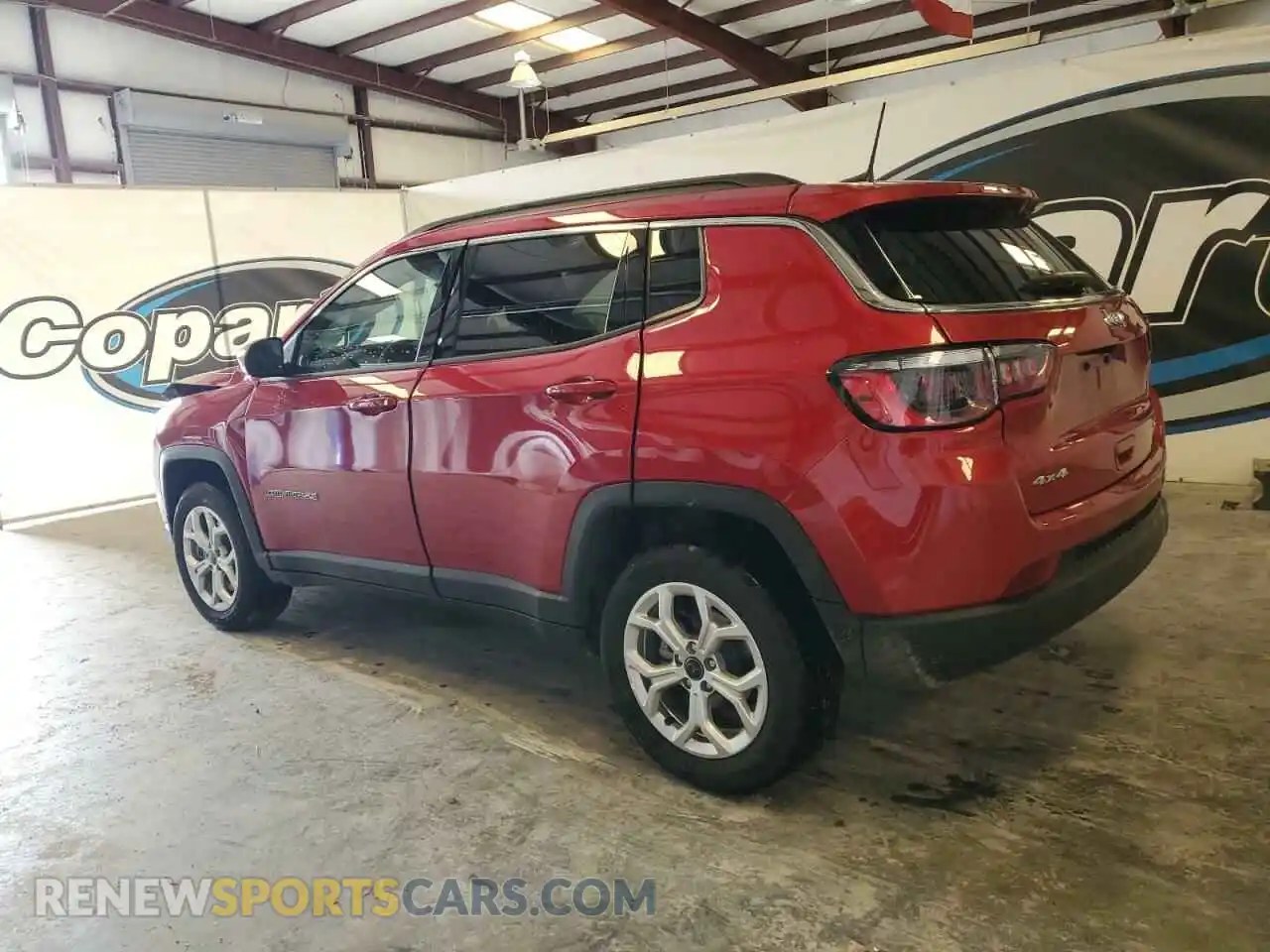 2 fotografías del automóvil dañado 3C4NJDBN8ST523534 JEEP COMPASS 2025