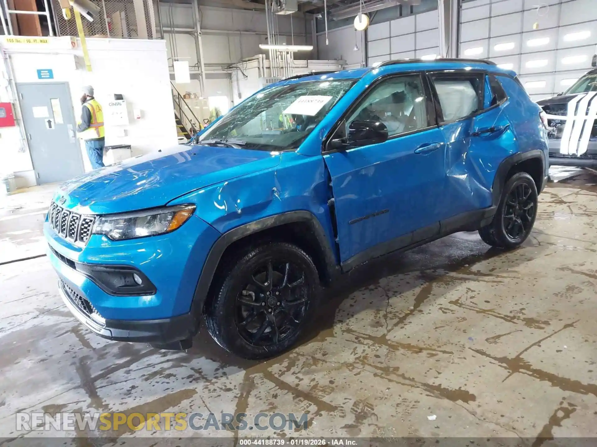 2 Photograph of a damaged car 3C4NJDBN8ST540320 JEEP COMPASS 2025