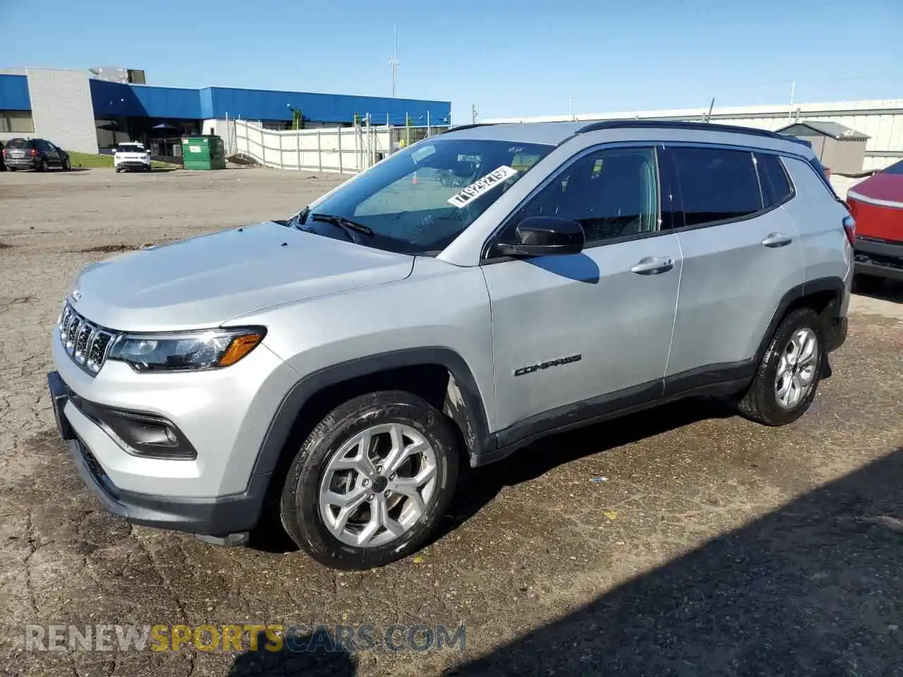 1 Photograph of a damaged car 3C4NJDBN8ST574645 JEEP COMPASS 2025
