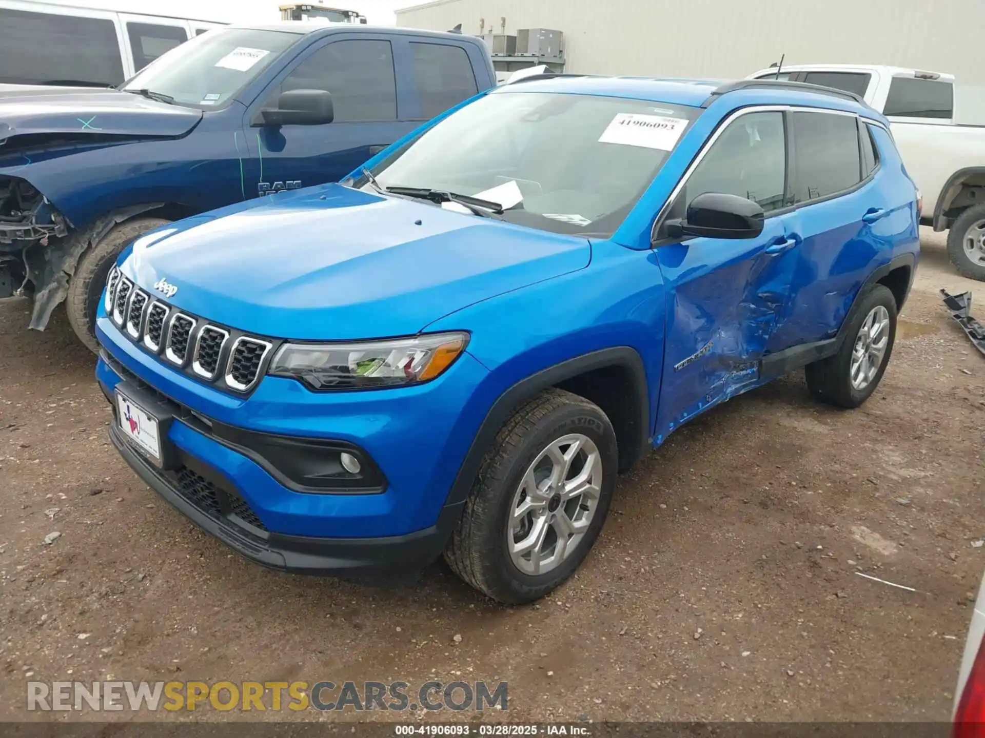 2 Photograph of a damaged car 3C4NJDBN8ST579912 JEEP COMPASS 2025