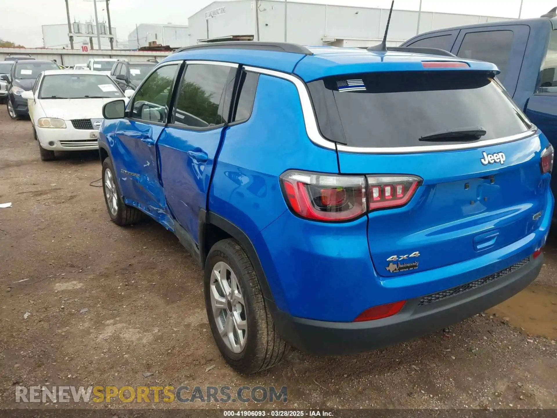 3 Photograph of a damaged car 3C4NJDBN8ST579912 JEEP COMPASS 2025