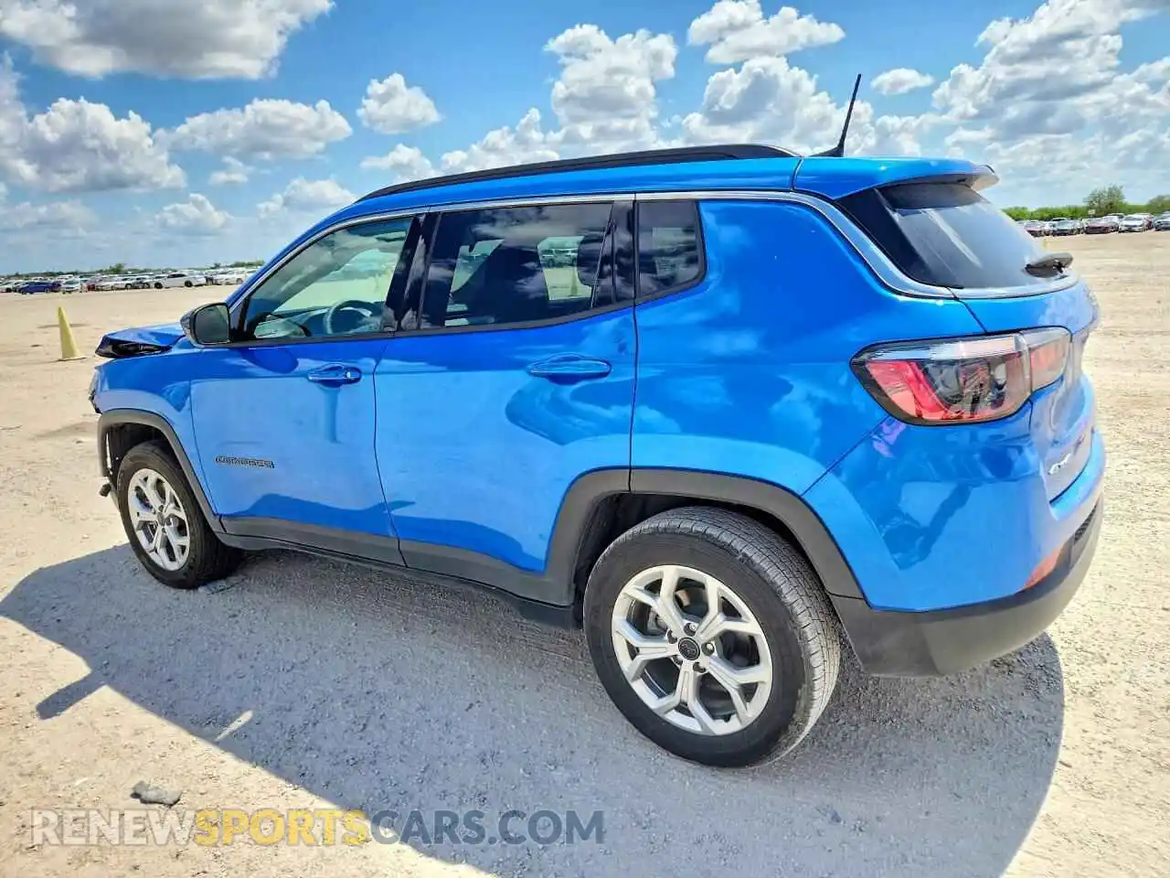 2 Photograph of a damaged car 3C4NJDBN8ST586262 JEEP COMPASS 2025