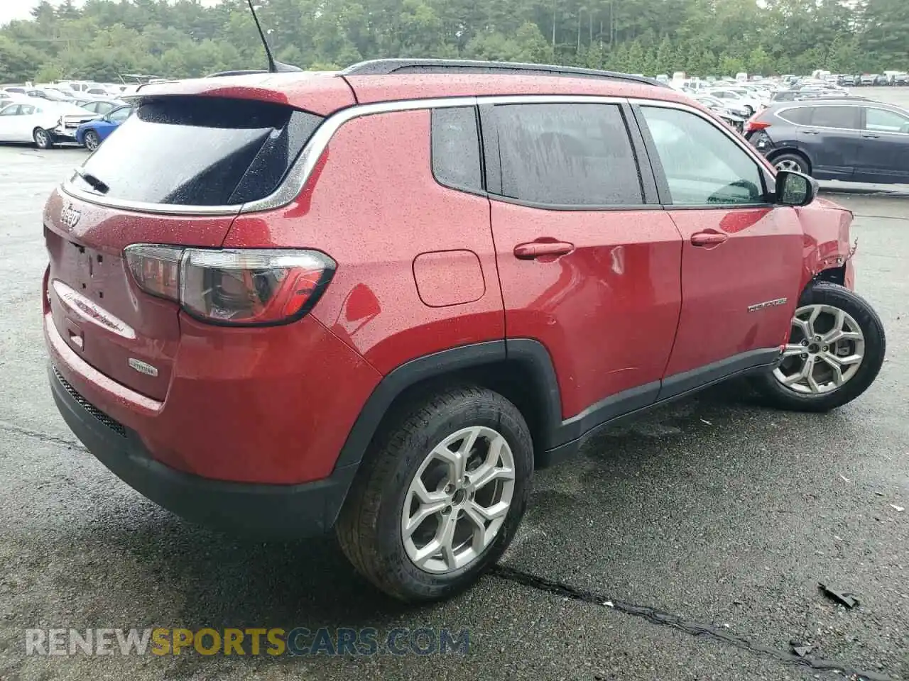 3 Photograph of a damaged car 3C4NJDBN8ST594541 JEEP COMPASS 2025