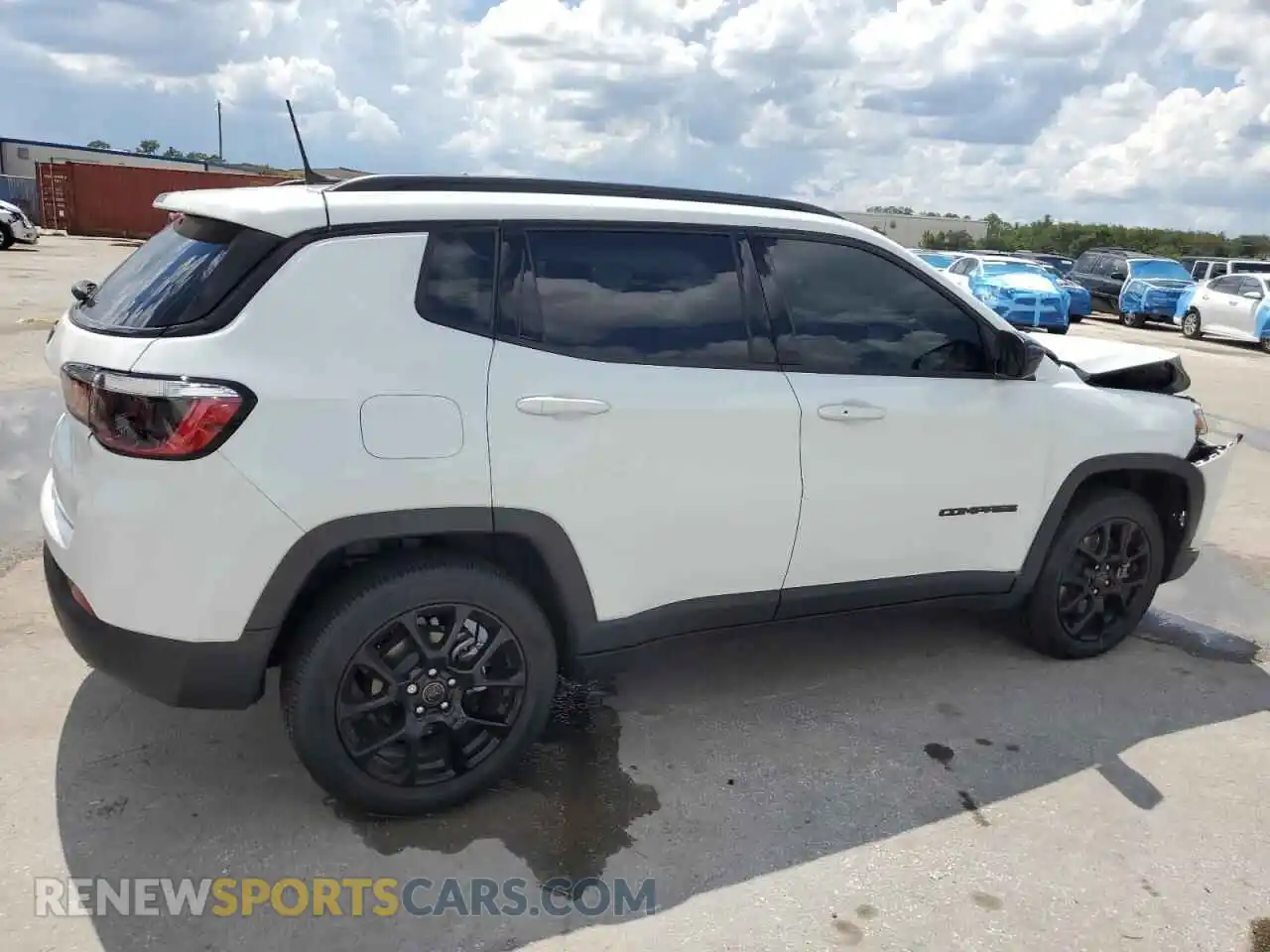 3 Photograph of a damaged car 3C4NJDBN9ST527463 JEEP COMPASS 2025