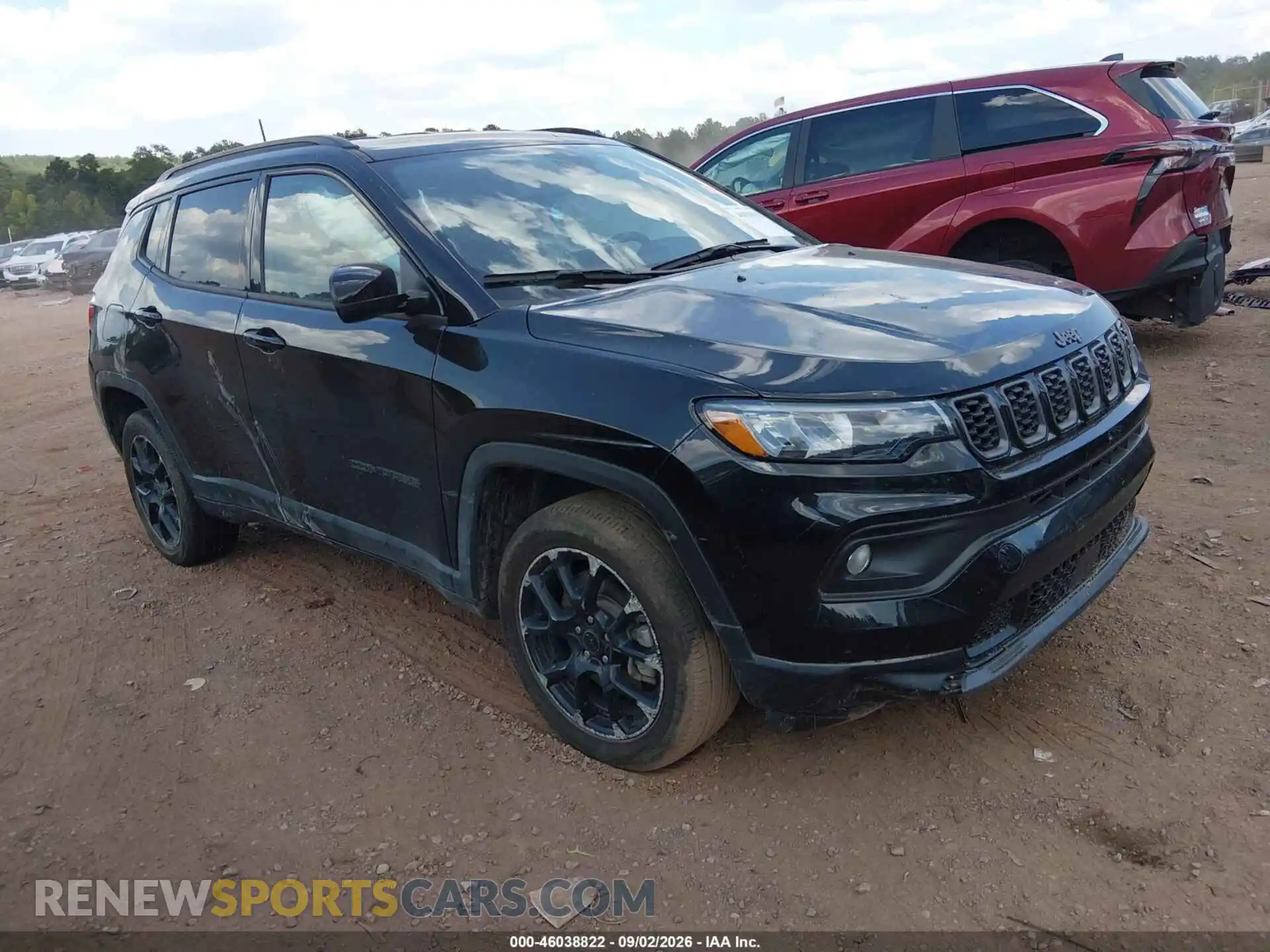 1 Photograph of a damaged car 3C4NJDBN9ST539239 JEEP COMPASS 2025