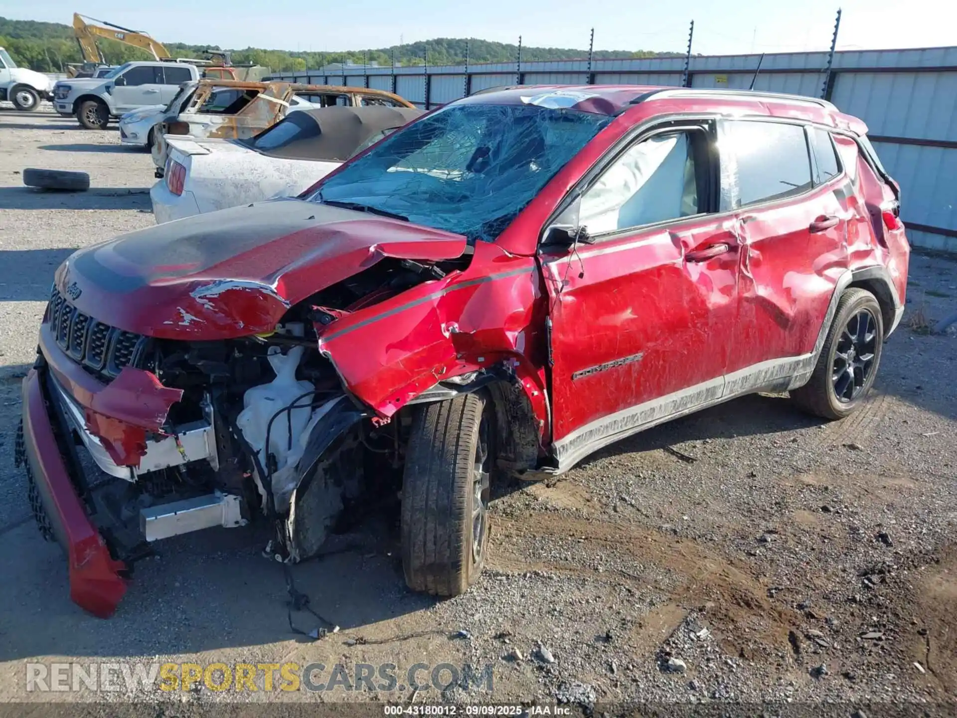 2 Photograph of a damaged car 3C4NJDBN9ST568398 JEEP COMPASS 2025