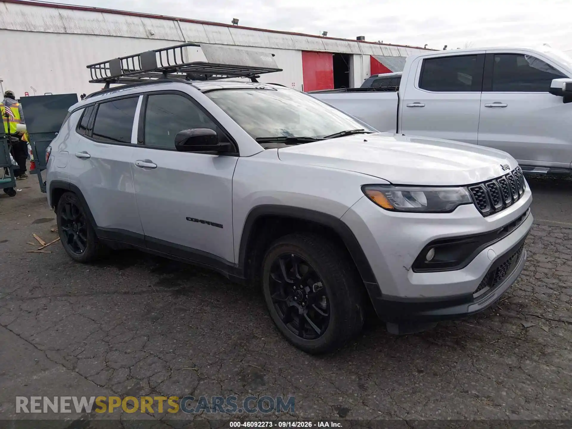 1 Photograph of a damaged car 3C4NJDBN9ST569700 JEEP COMPASS 2025