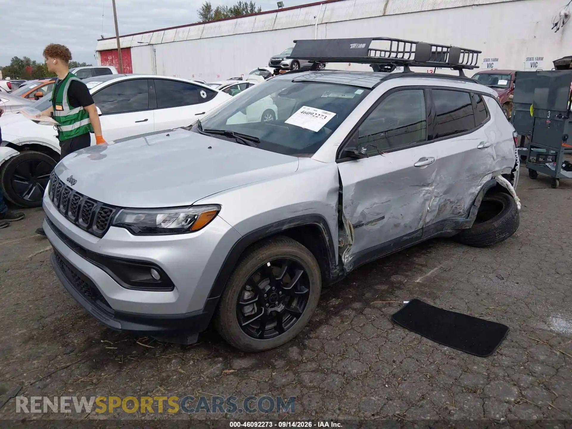 2 Photograph of a damaged car 3C4NJDBN9ST569700 JEEP COMPASS 2025