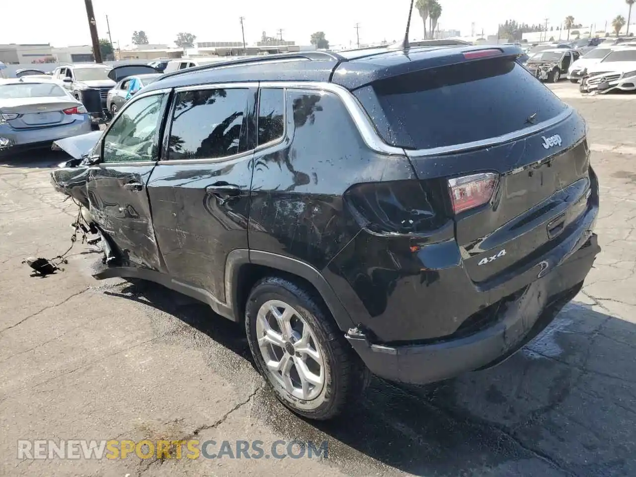 2 Photograph of a damaged car 3C4NJDBN9ST569907 JEEP COMPASS 2025