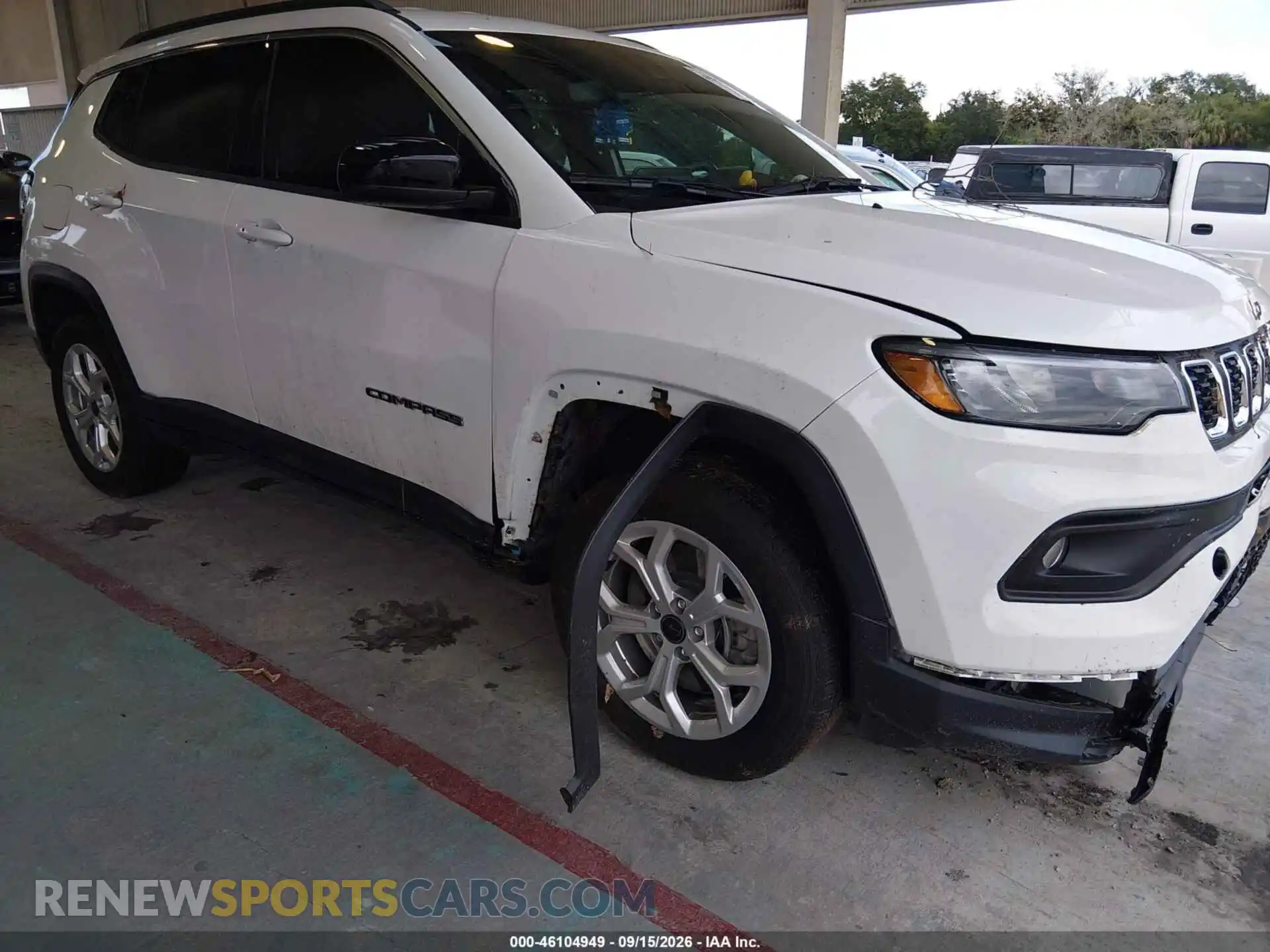1 Photograph of a damaged car 3C4NJDBN9ST609046 JEEP COMPASS 2025