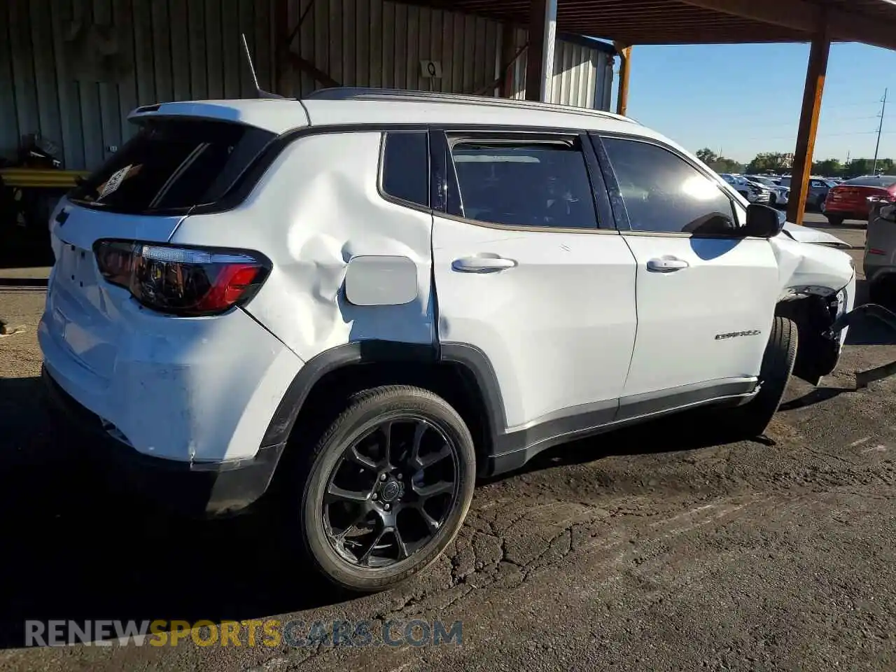 3 Photograph of a damaged car 3C4NJDBN9ST609936 JEEP COMPASS 2025