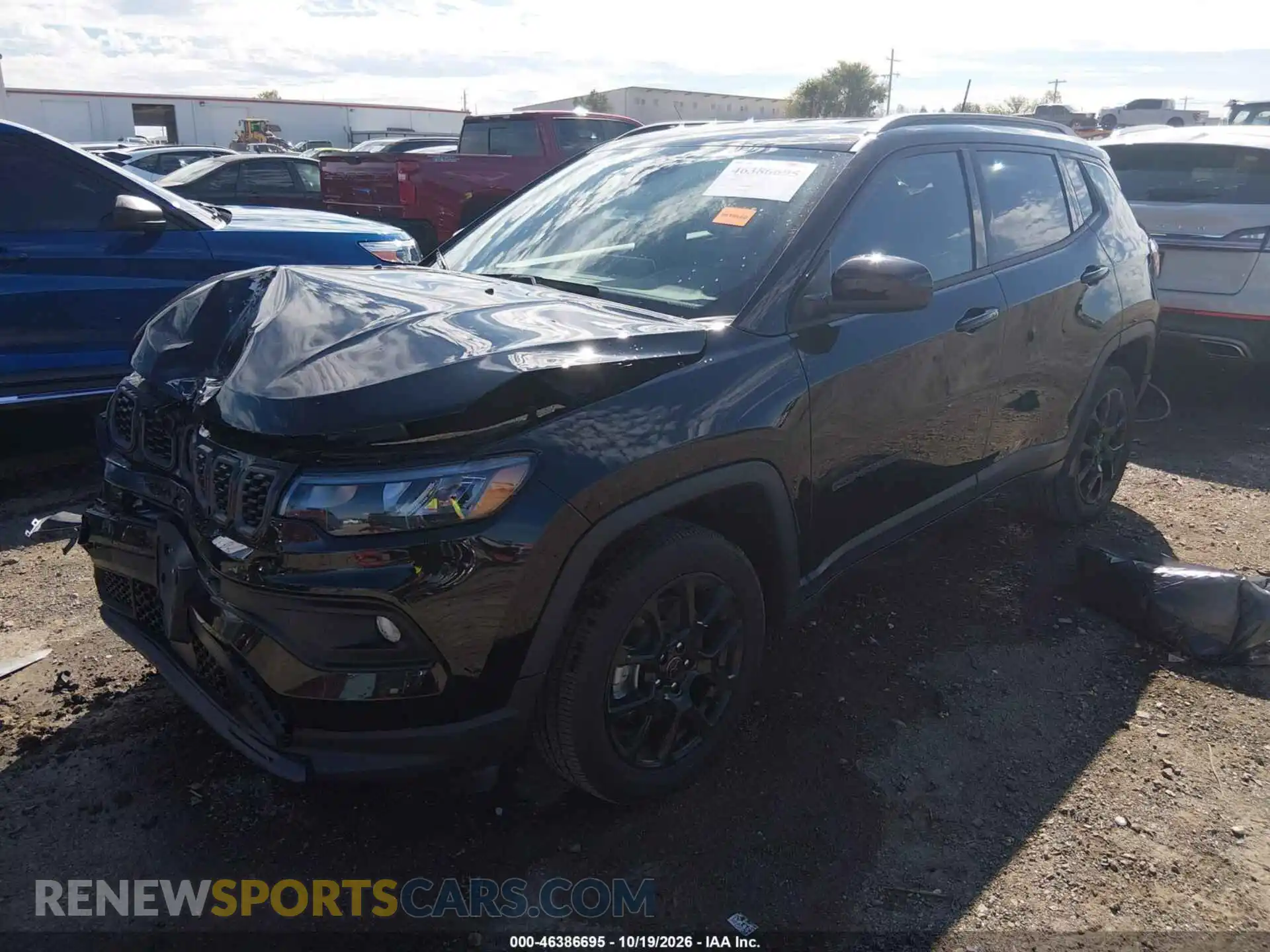 2 Photograph of a damaged car 3C4NJDBN9ST617454 JEEP COMPASS 2025