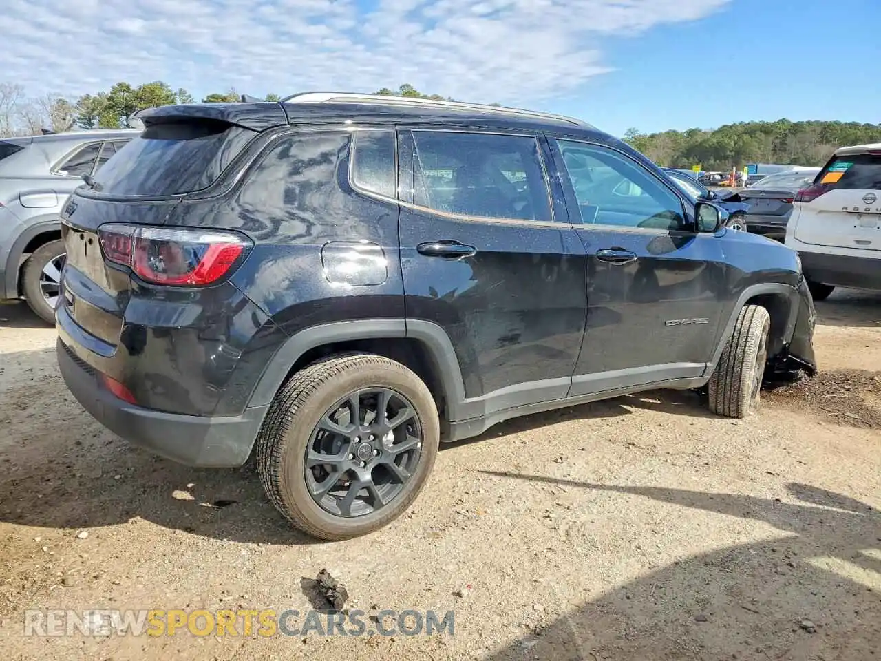3 Photograph of a damaged car 3C4NJDBN9ST624307 JEEP COMPASS 2025