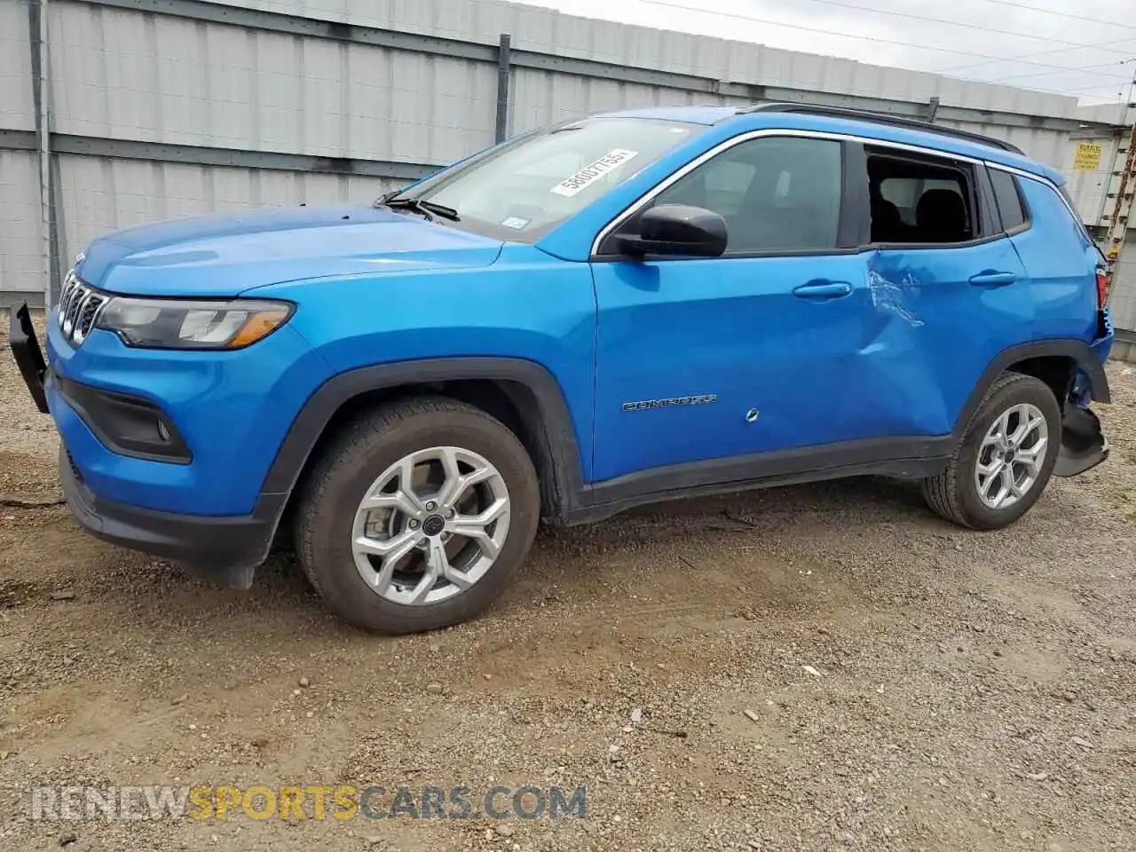 1 Photograph of a damaged car 3C4NJDBNXST502068 JEEP COMPASS 2025