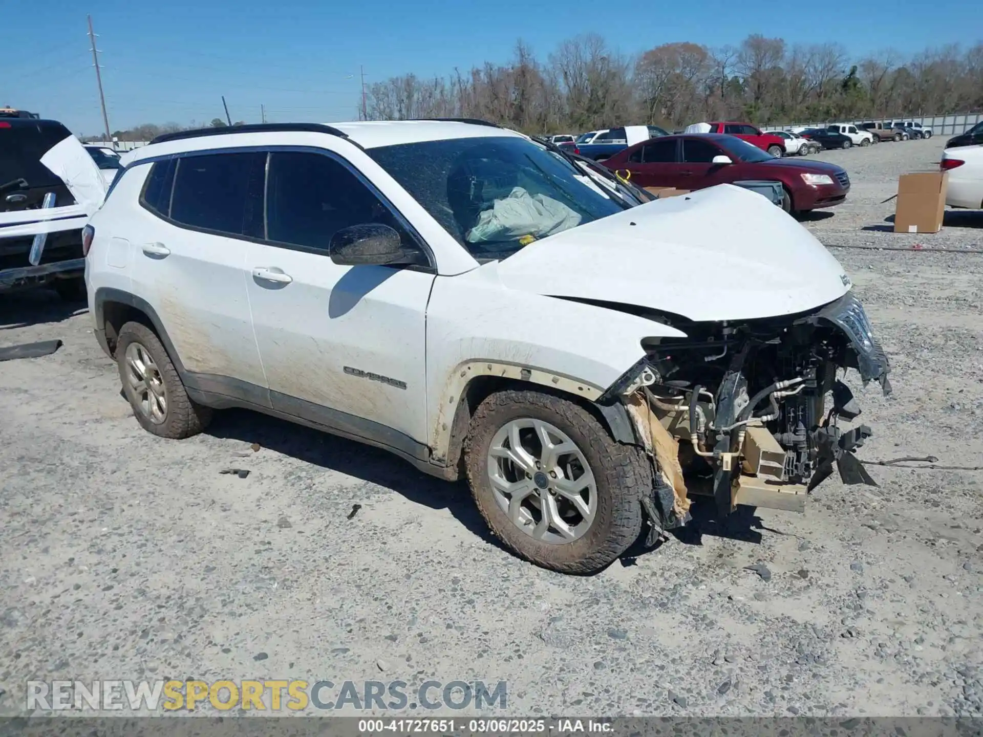 1 Photograph of a damaged car 3C4NJDBNXST520974 JEEP COMPASS 2025