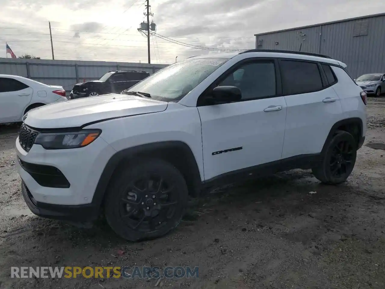 1 Photograph of a damaged car 3C4NJDBNXST527083 JEEP COMPASS 2025