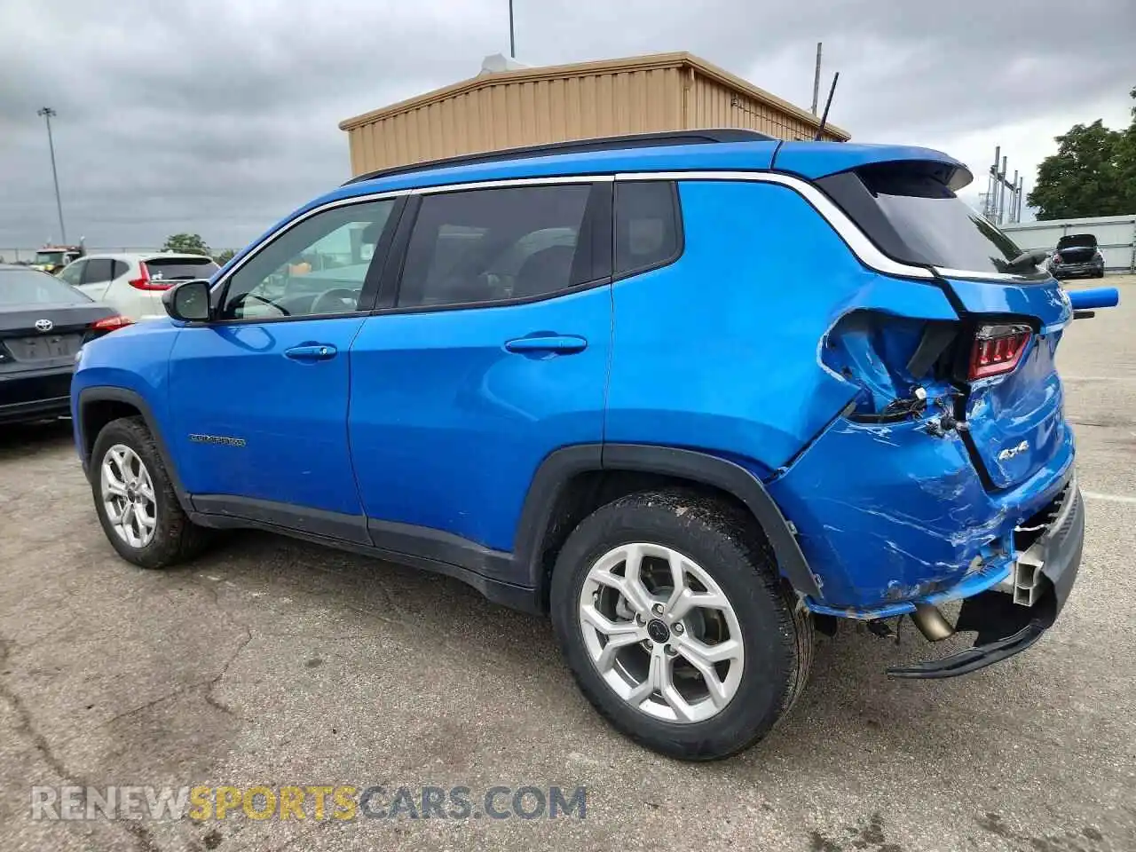 2 Photograph of a damaged car 3C4NJDBNXST534941 JEEP COMPASS 2025