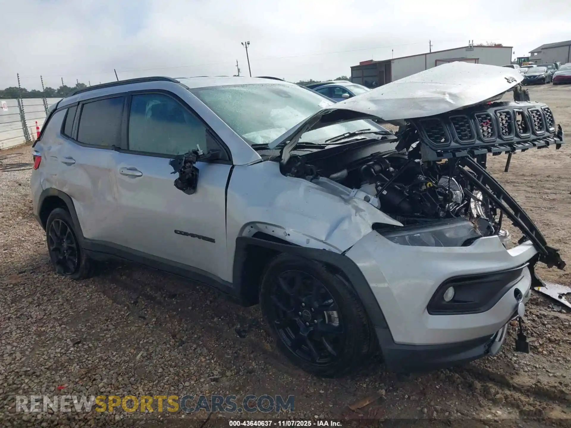 1 Photograph of a damaged car 3C4NJDBNXST540884 JEEP COMPASS 2025