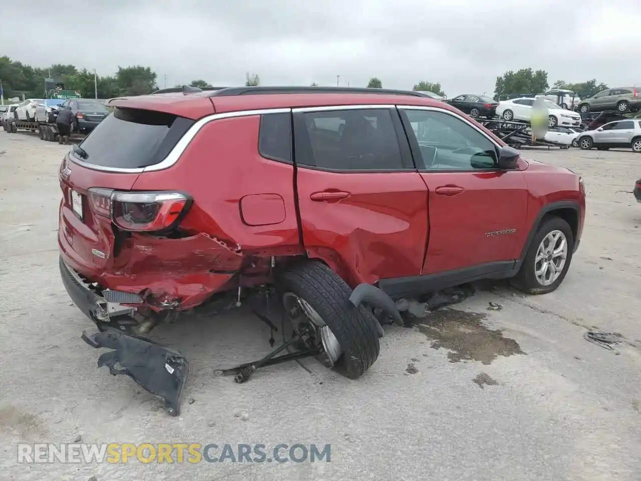 3 Photograph of a damaged car 3C4NJDBNXST559662 JEEP COMPASS 2025