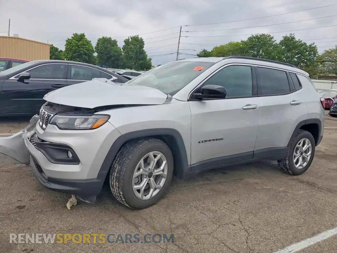 1 Photograph of a damaged car 3C4NJDBNXST591821 JEEP COMPASS 2025