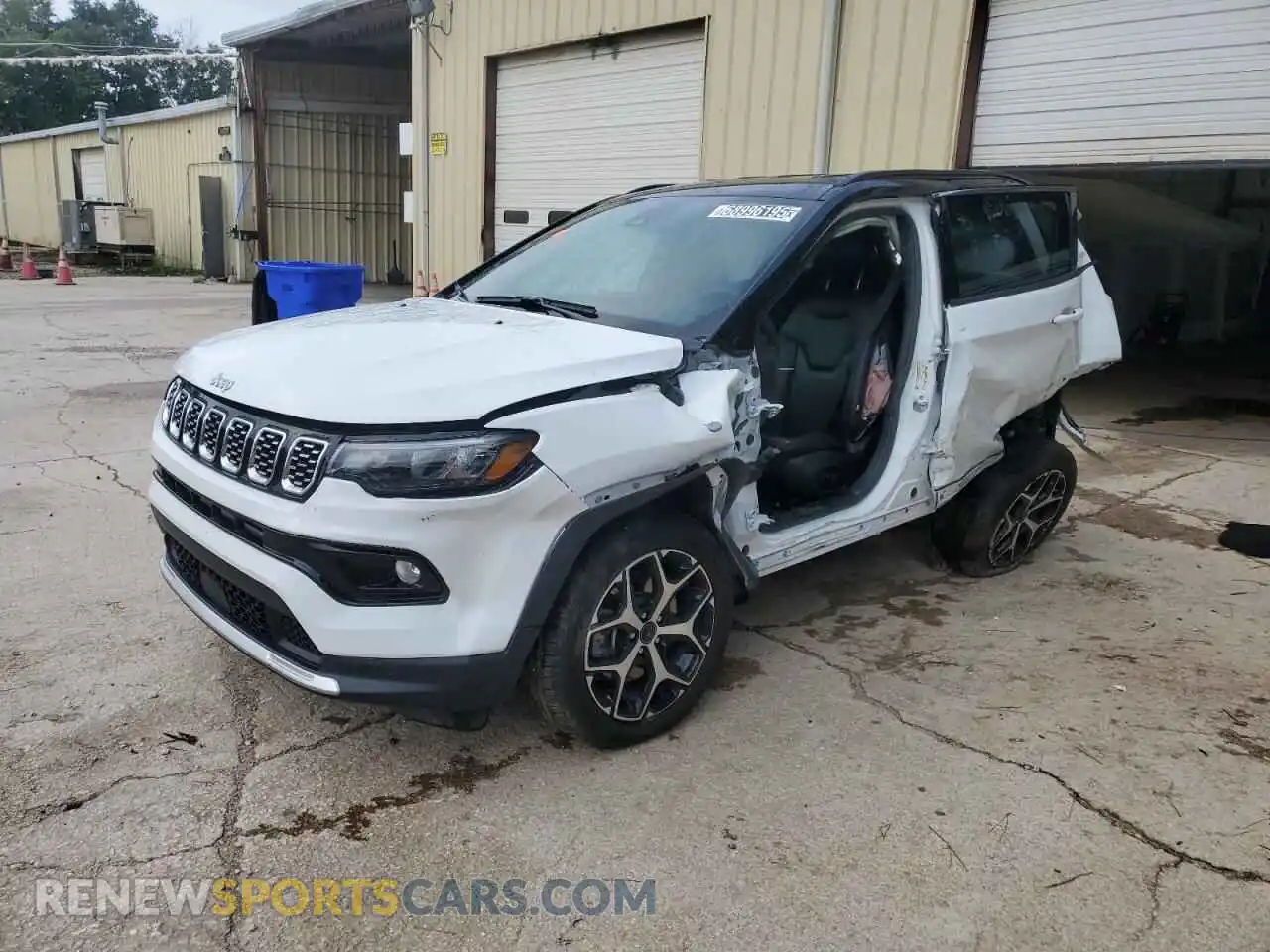 1 Photograph of a damaged car 3C4NJDCN0ST510114 JEEP COMPASS 2025