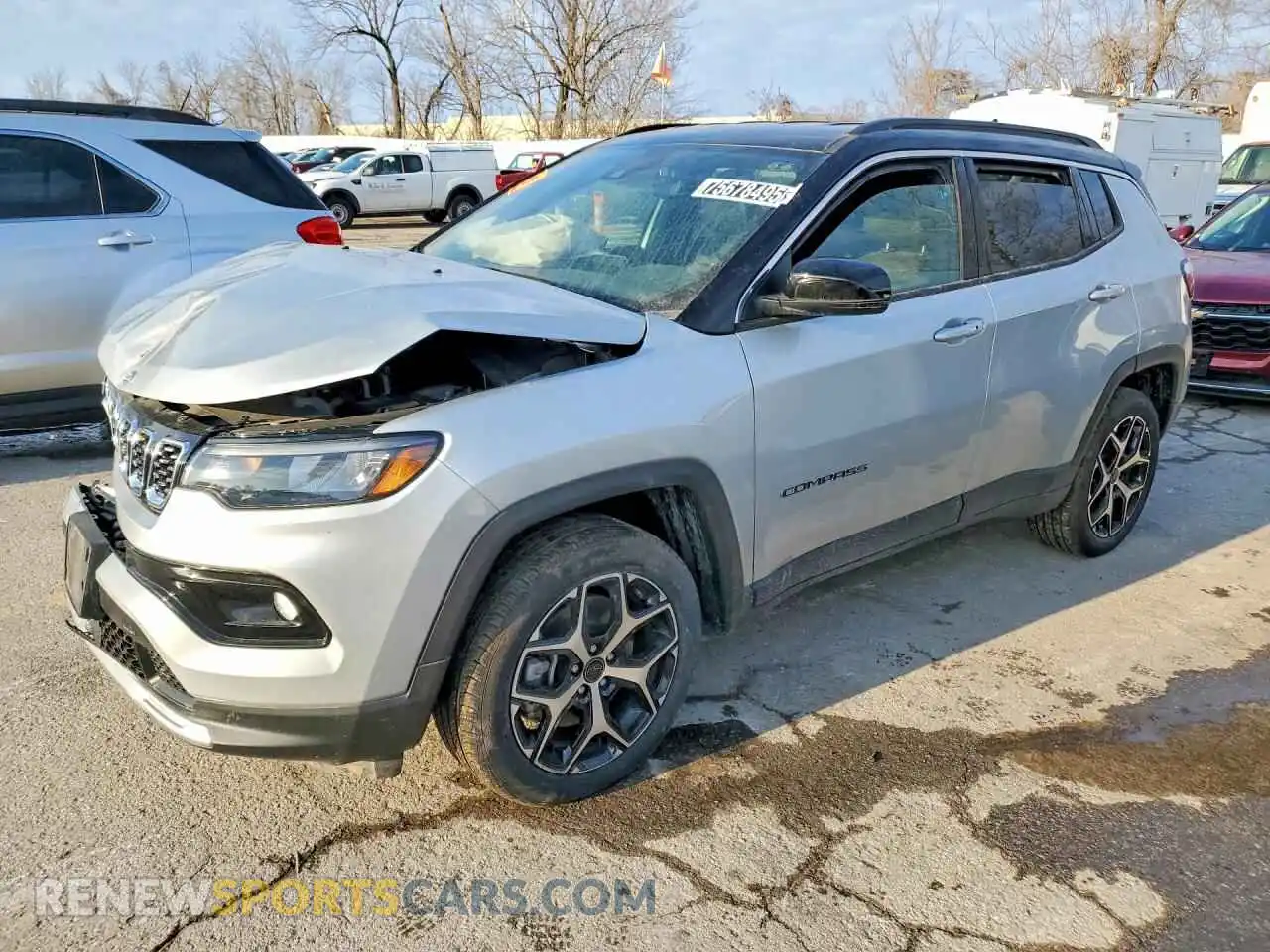 1 Photograph of a damaged car 3C4NJDCN0ST511361 JEEP COMPASS 2025