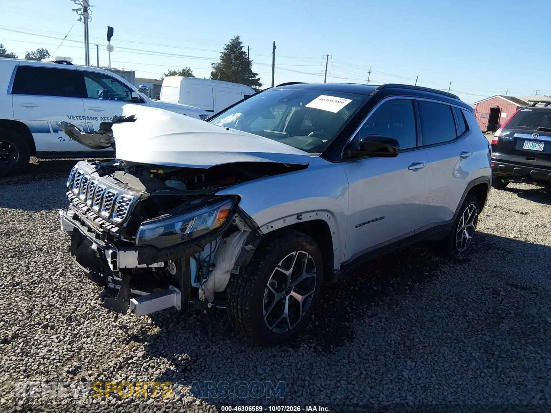 2 Photograph of a damaged car 3C4NJDCN0ST512235 JEEP COMPASS 2025