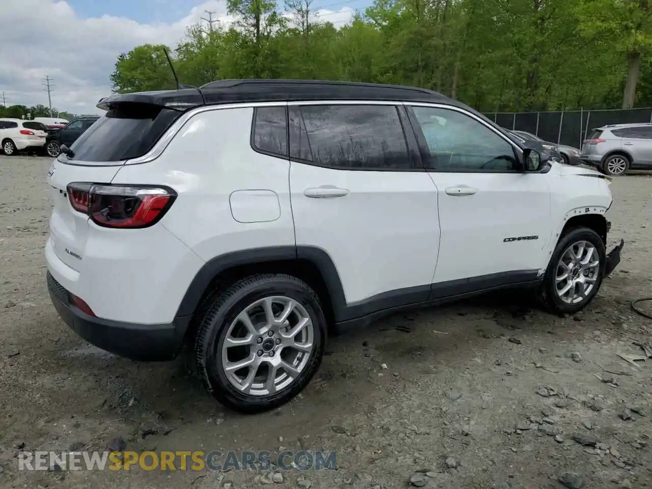 3 fotografías del automóvil dañado 3C4NJDCN0ST512896 JEEP COMPASS 2025