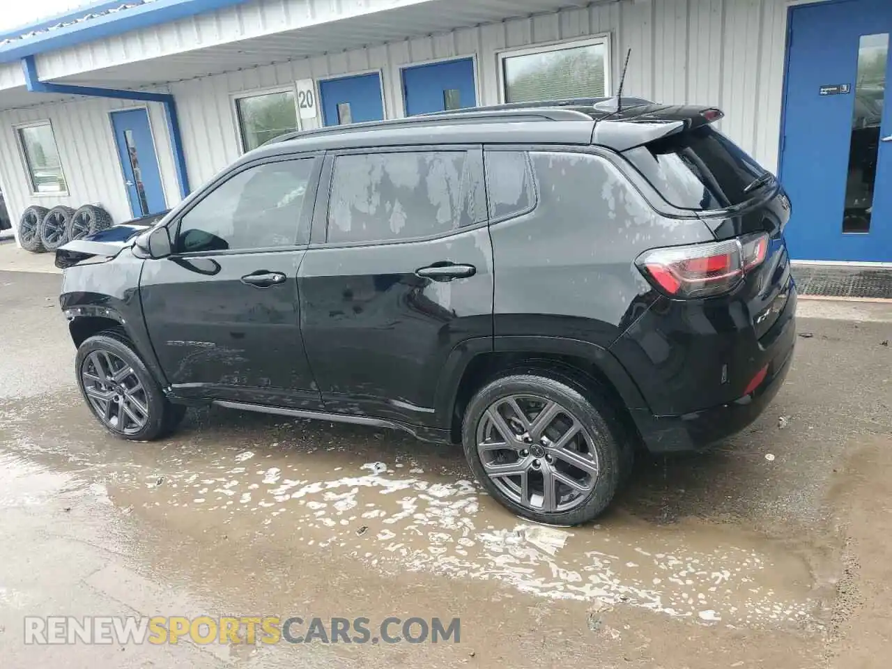 2 fotografías del automóvil dañado 3C4NJDCN0ST514647 JEEP COMPASS 2025