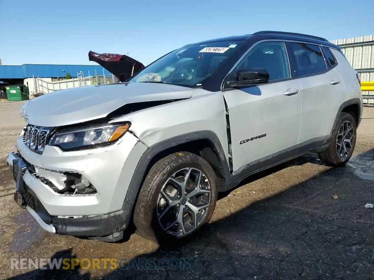 1 Photograph of a damaged car 3C4NJDCN0ST523218 JEEP COMPASS 2025