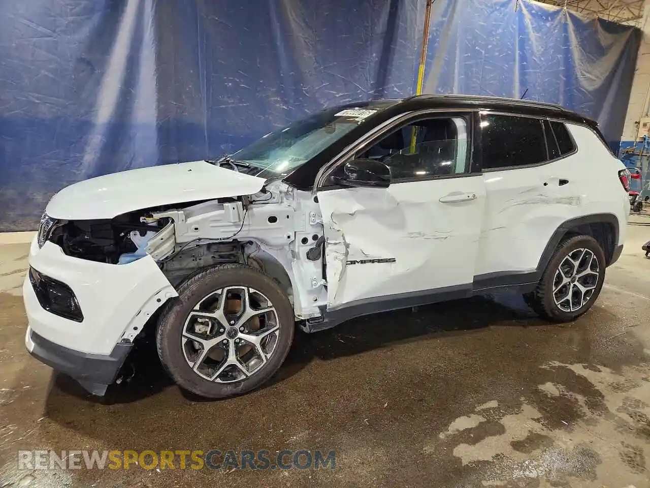 1 fotografías del automóvil dañado 3C4NJDCN0ST565145 JEEP COMPASS 2025