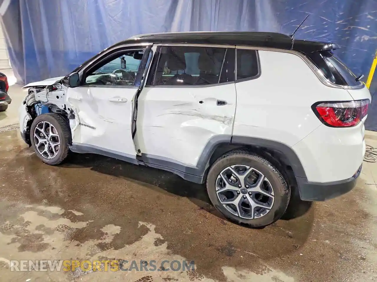 2 fotografías del automóvil dañado 3C4NJDCN0ST565145 JEEP COMPASS 2025