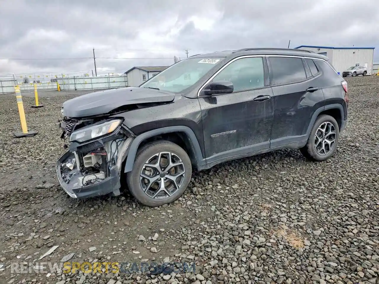 1 Photograph of a damaged car 3C4NJDCN0ST585038 JEEP COMPASS 2025
