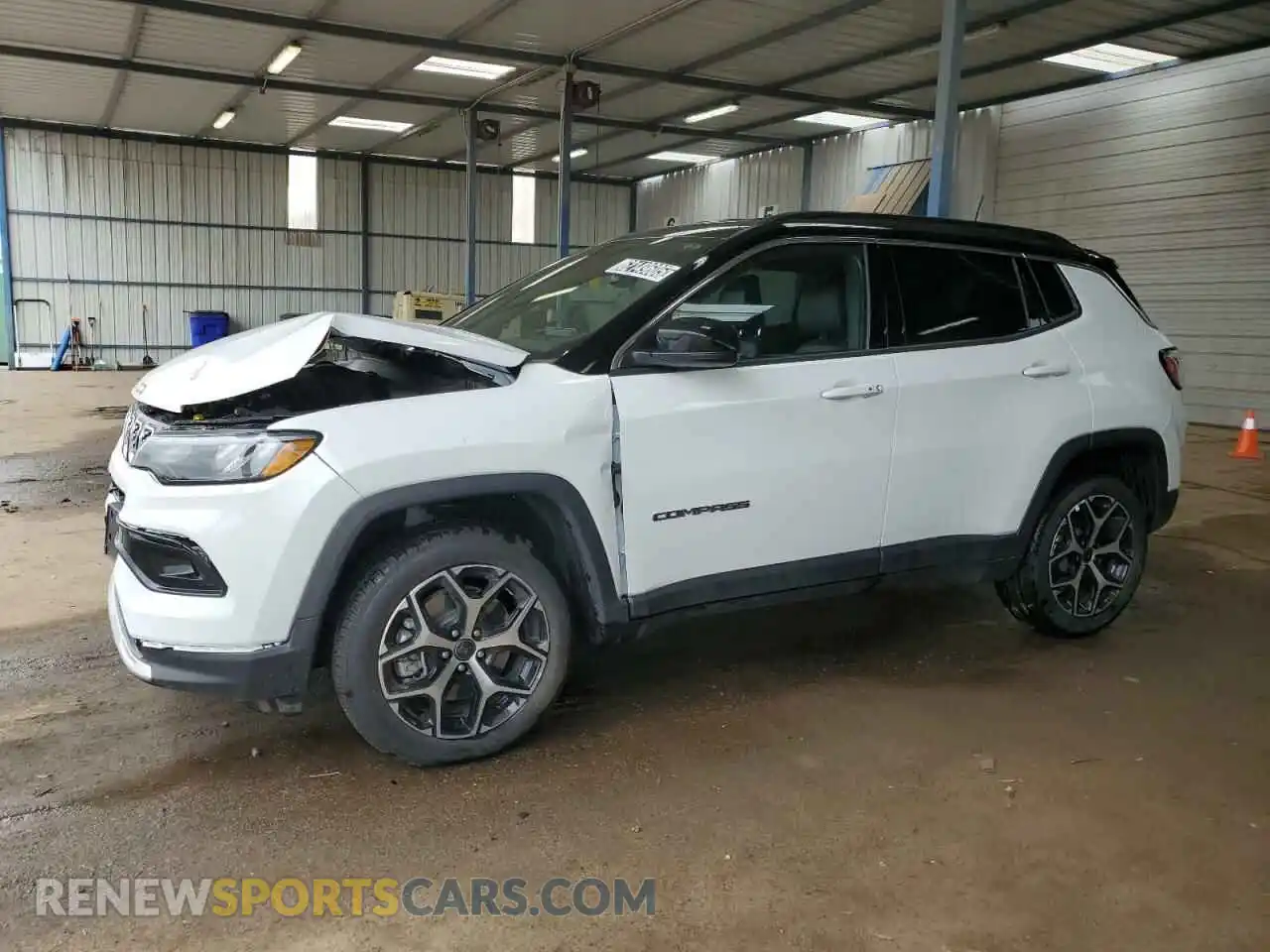 1 Photograph of a damaged car 3C4NJDCN0ST593611 JEEP COMPASS 2025