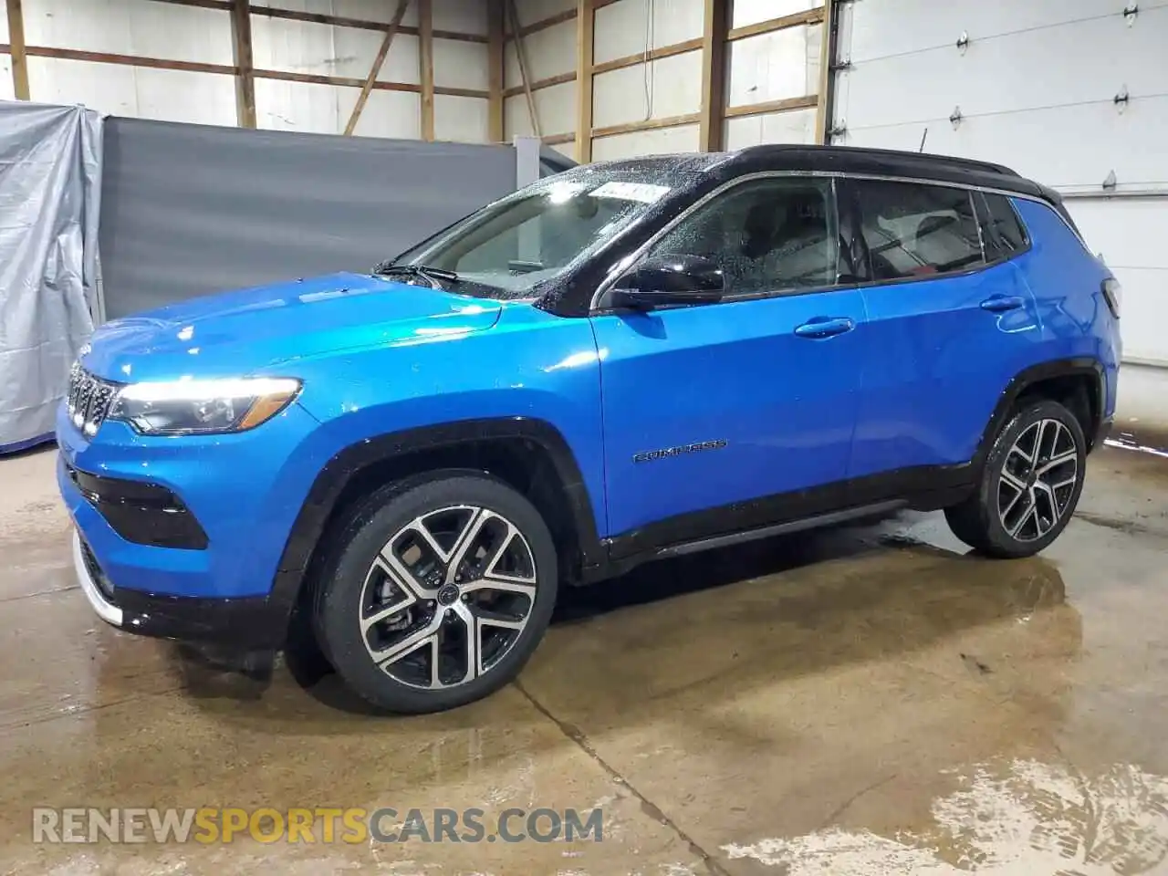 1 Photograph of a damaged car 3C4NJDCN0ST593964 JEEP COMPASS 2025