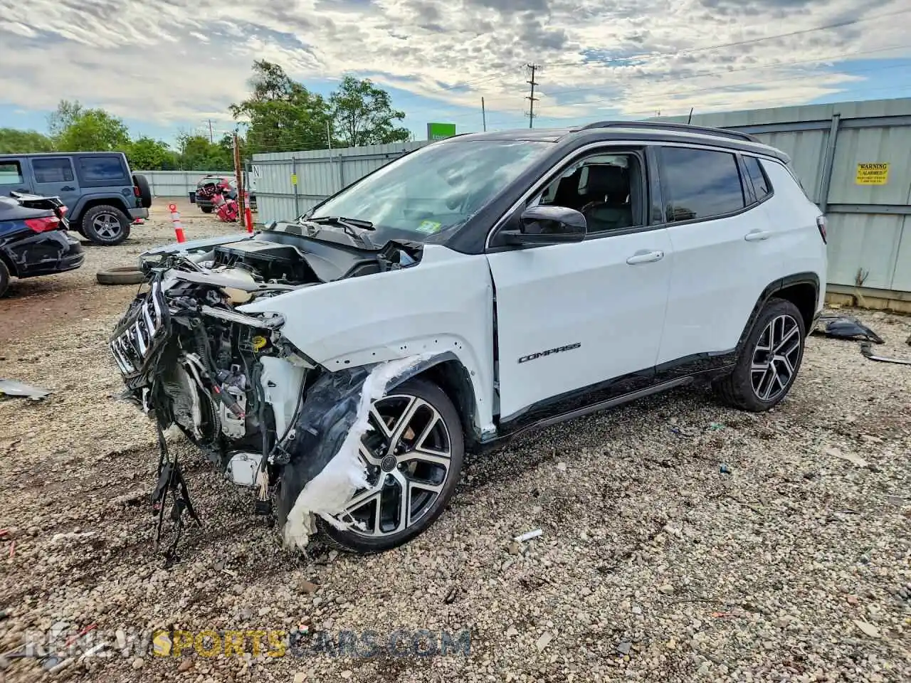 1 Фотография поврежденного автомобиля 3C4NJDCN0ST615025 JEEP COMPASS 2025