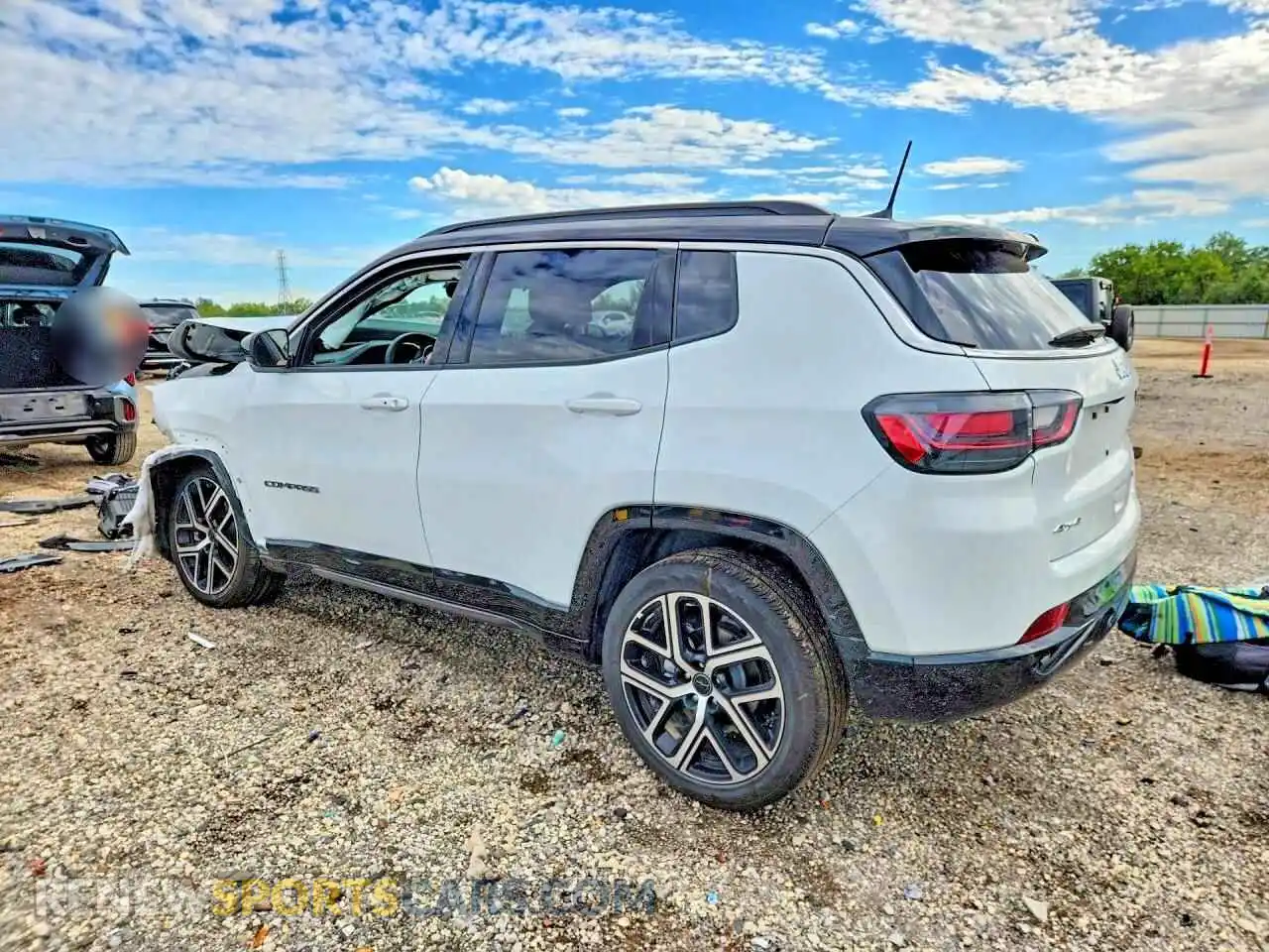 2 Фотография поврежденного автомобиля 3C4NJDCN0ST615025 JEEP COMPASS 2025