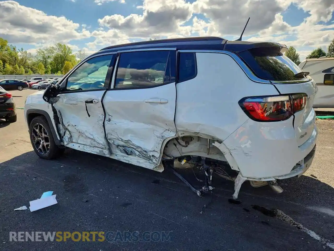 2 Photograph of a damaged car 3C4NJDCN1ST546622 JEEP COMPASS 2025
