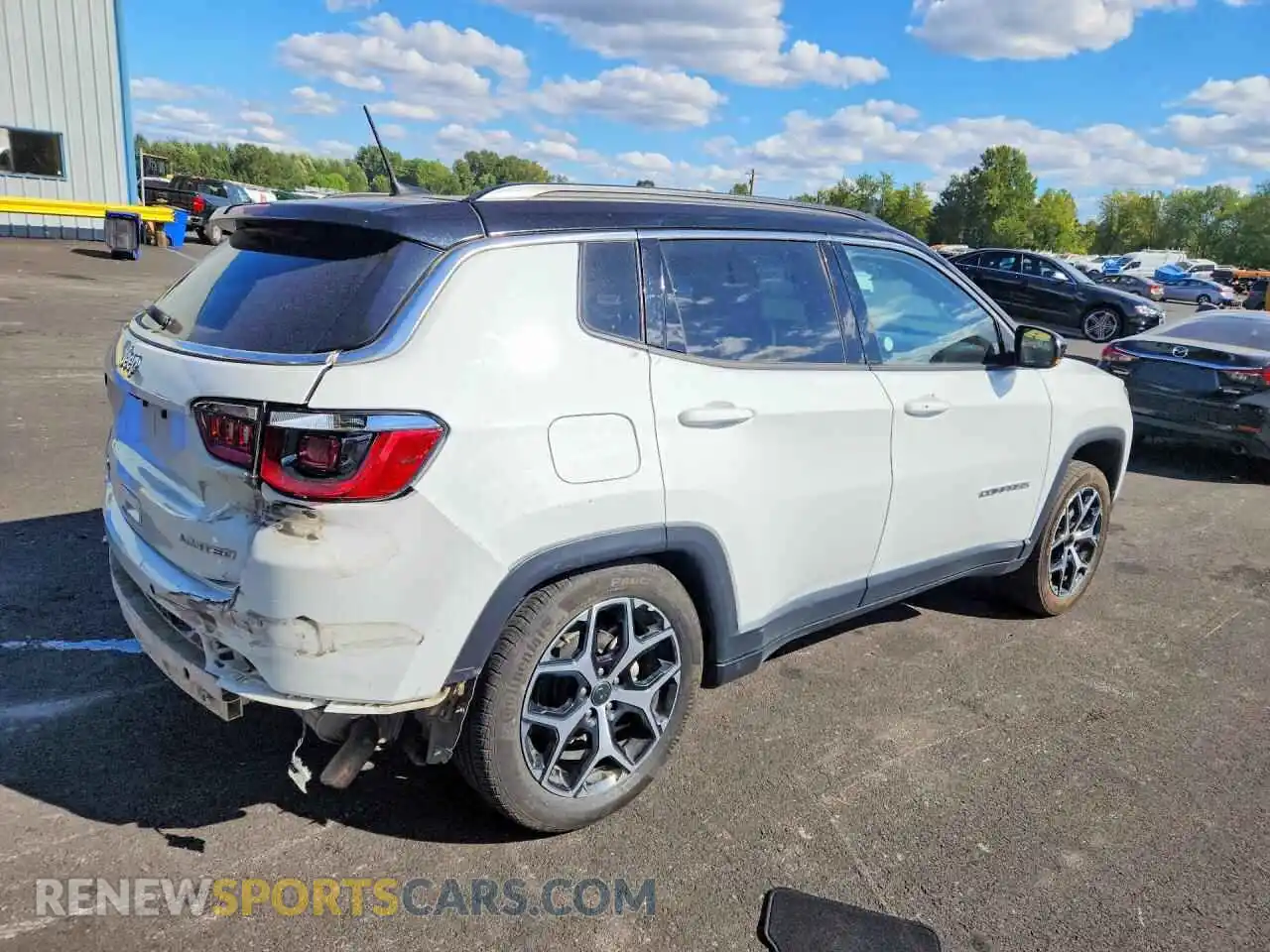 3 Photograph of a damaged car 3C4NJDCN1ST546622 JEEP COMPASS 2025