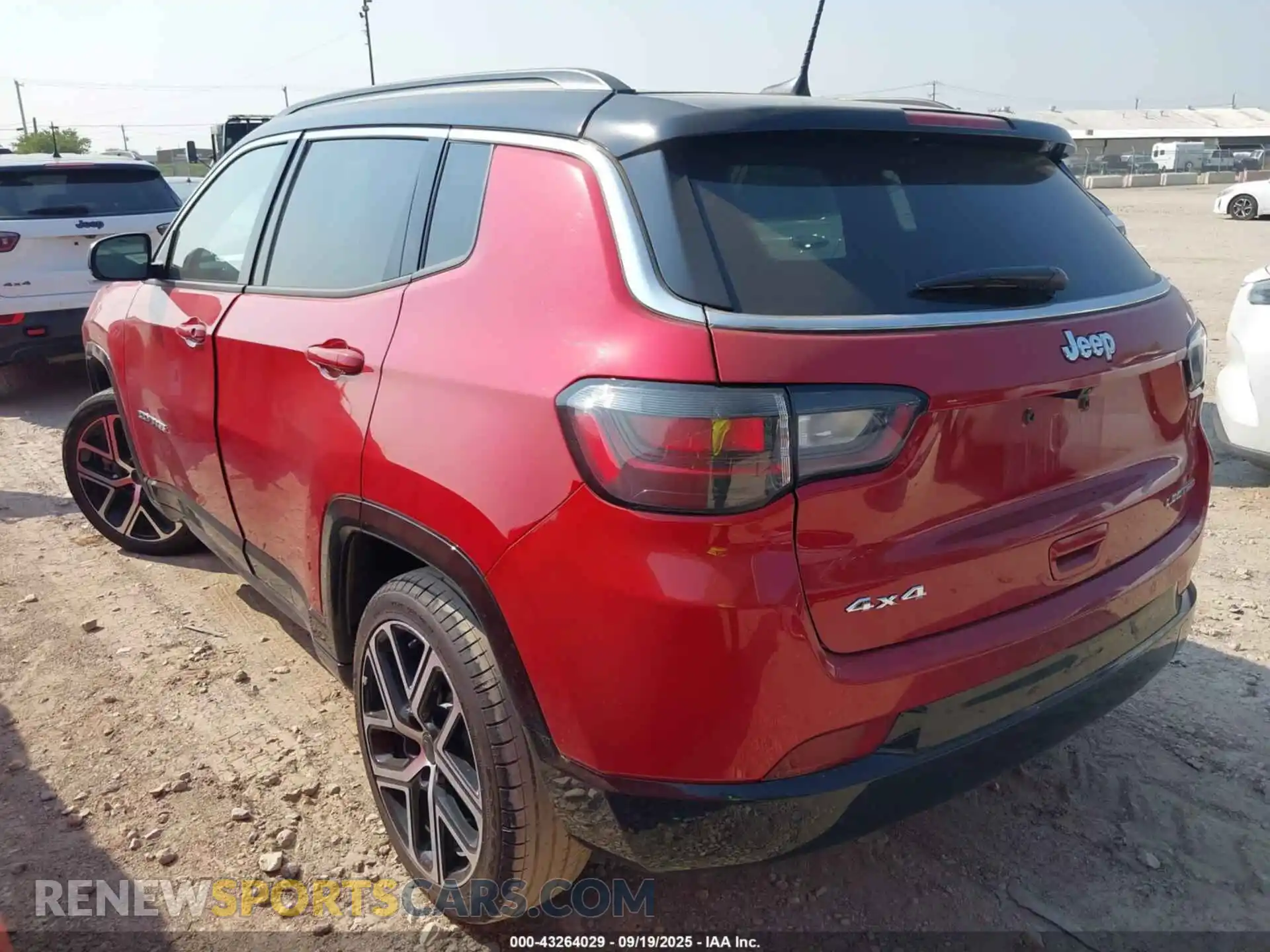 3 Photograph of a damaged car 3C4NJDCN1ST594136 JEEP COMPASS 2025